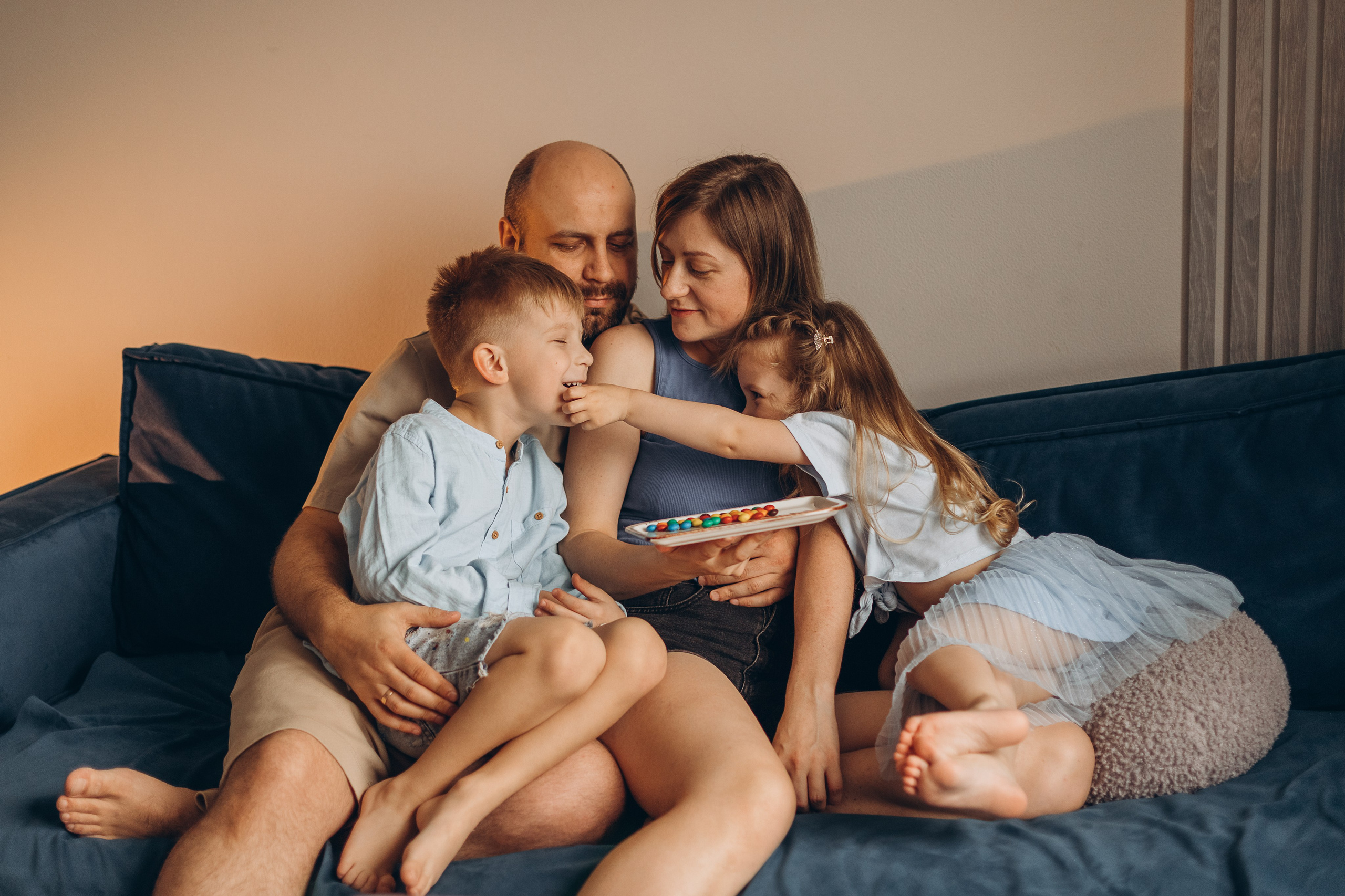 В гостях у Марка и Мии. Детский и семейный фотограф в Москве Светлана Шабалина