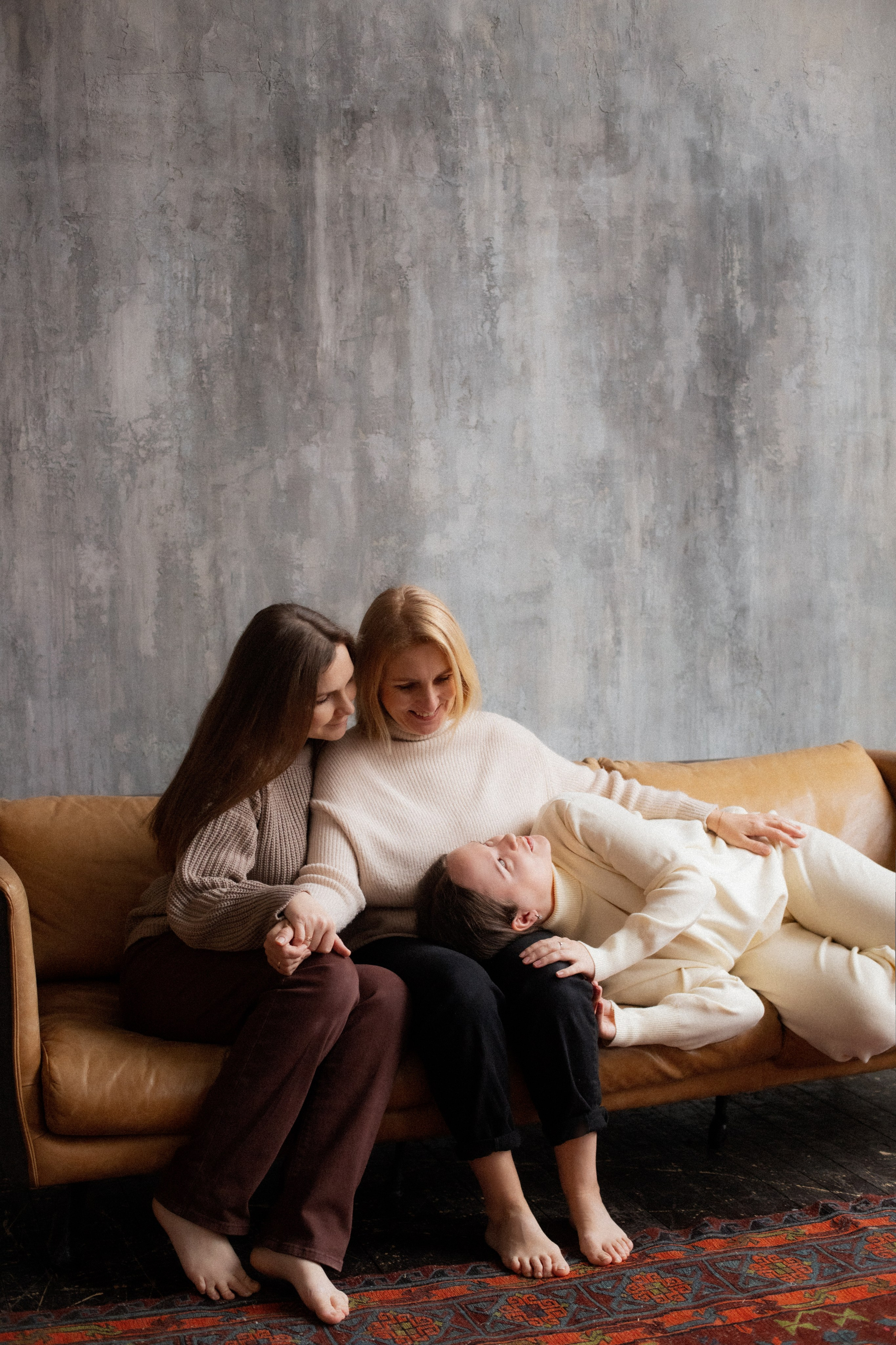 Ольга + Саша + Наташа. Семейный и детский фотограф Юлия Шох