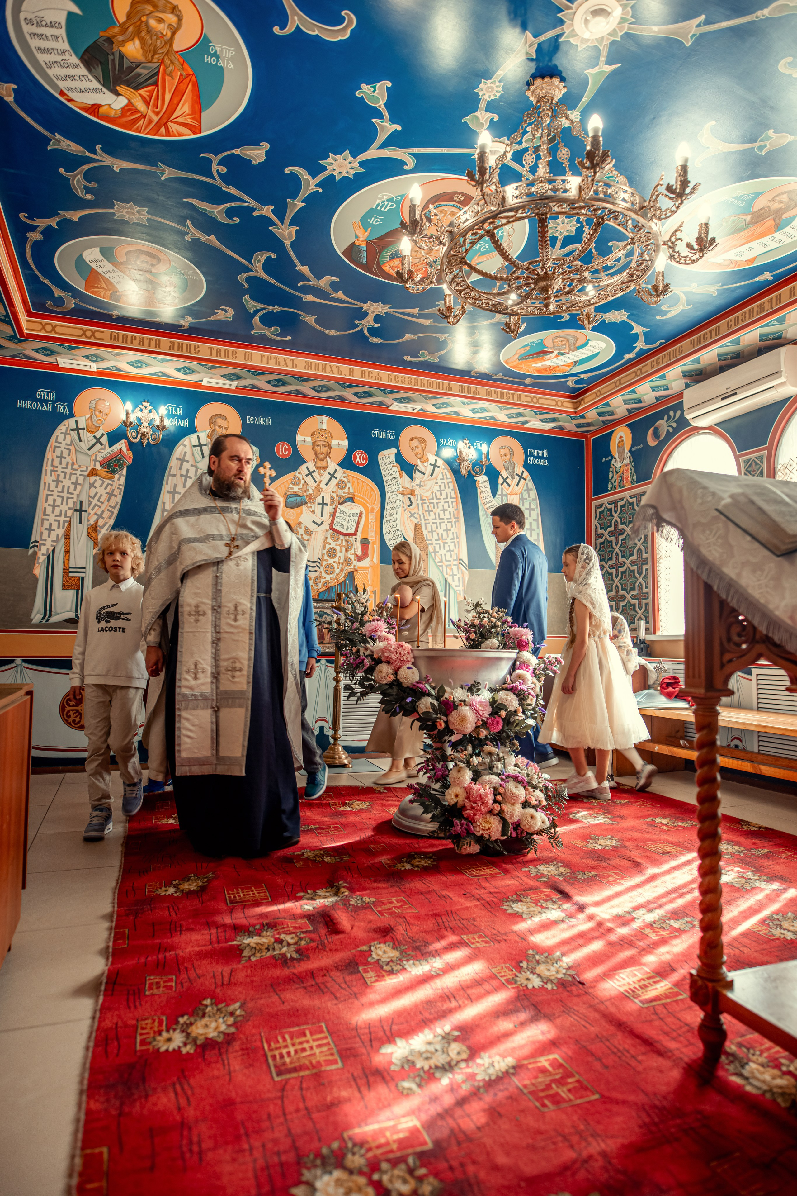 Таинство Крещения Александры. Фотограф Таинств Крещения и Венчания в г. Курске