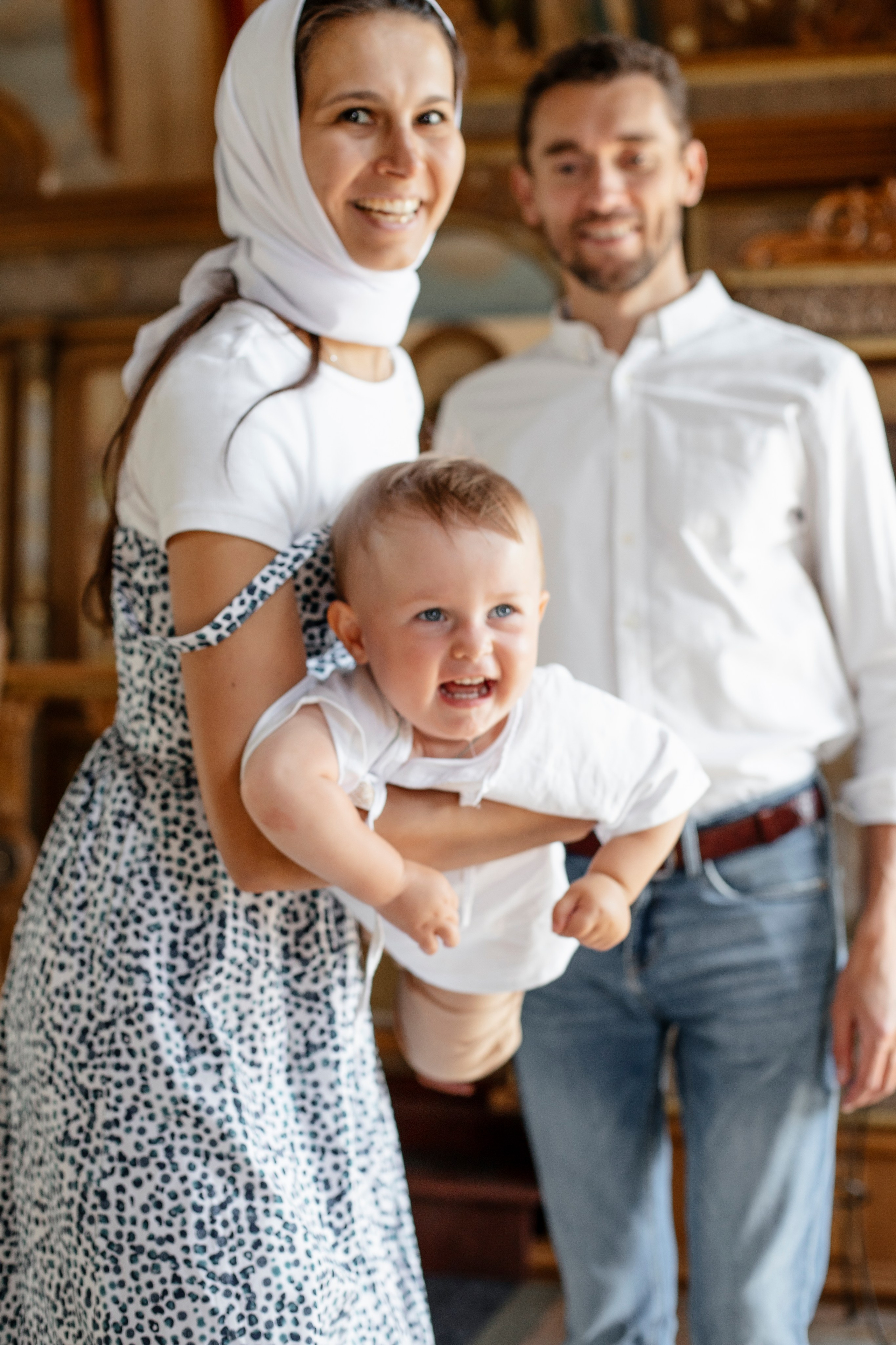 Церковный (крещение и венчание). Семейный фотограф Москва и область Дербунова Елена