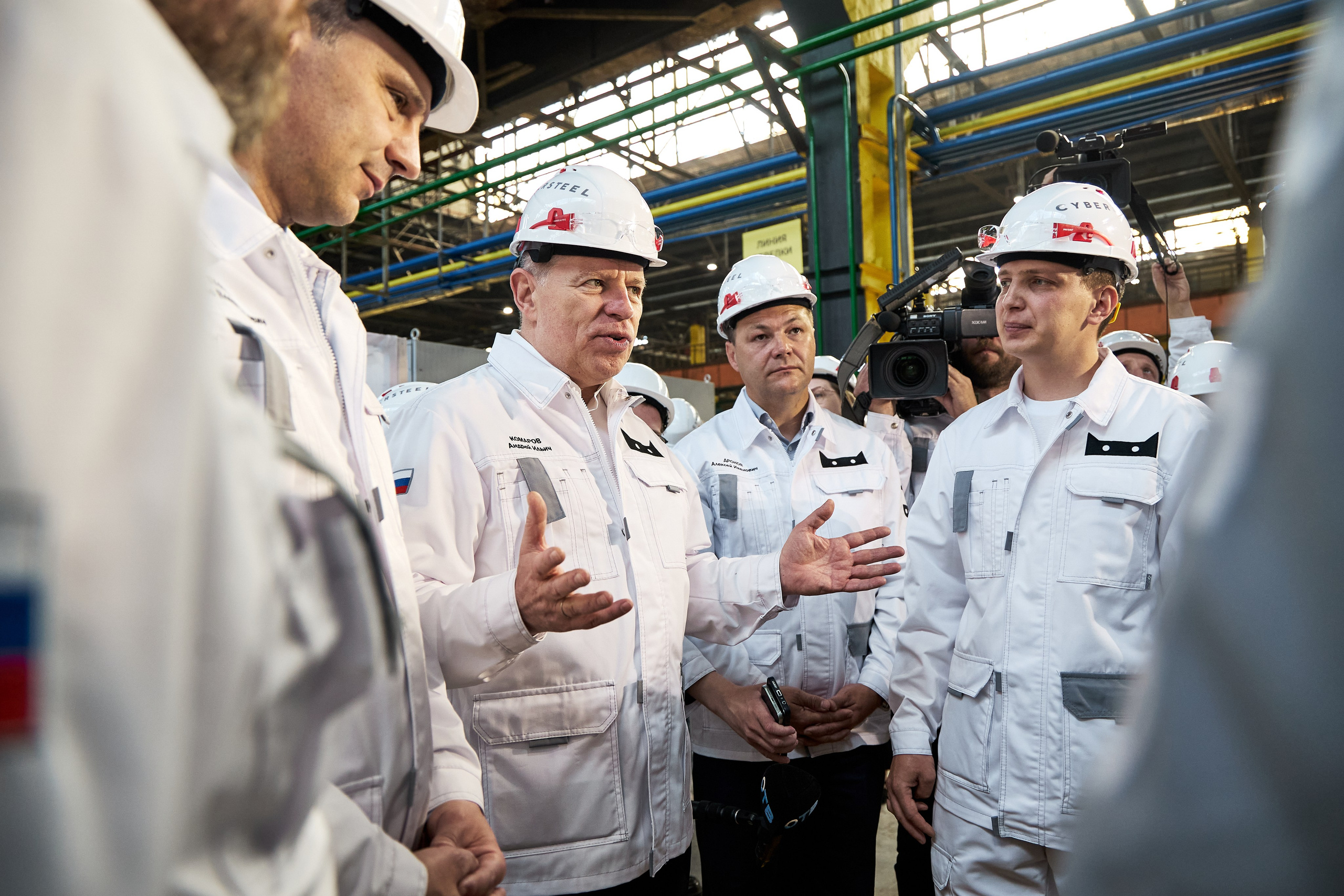 Открытие цеха. Александр и Евгения Фокины — фотограф Екатеринбург, Первоуральск