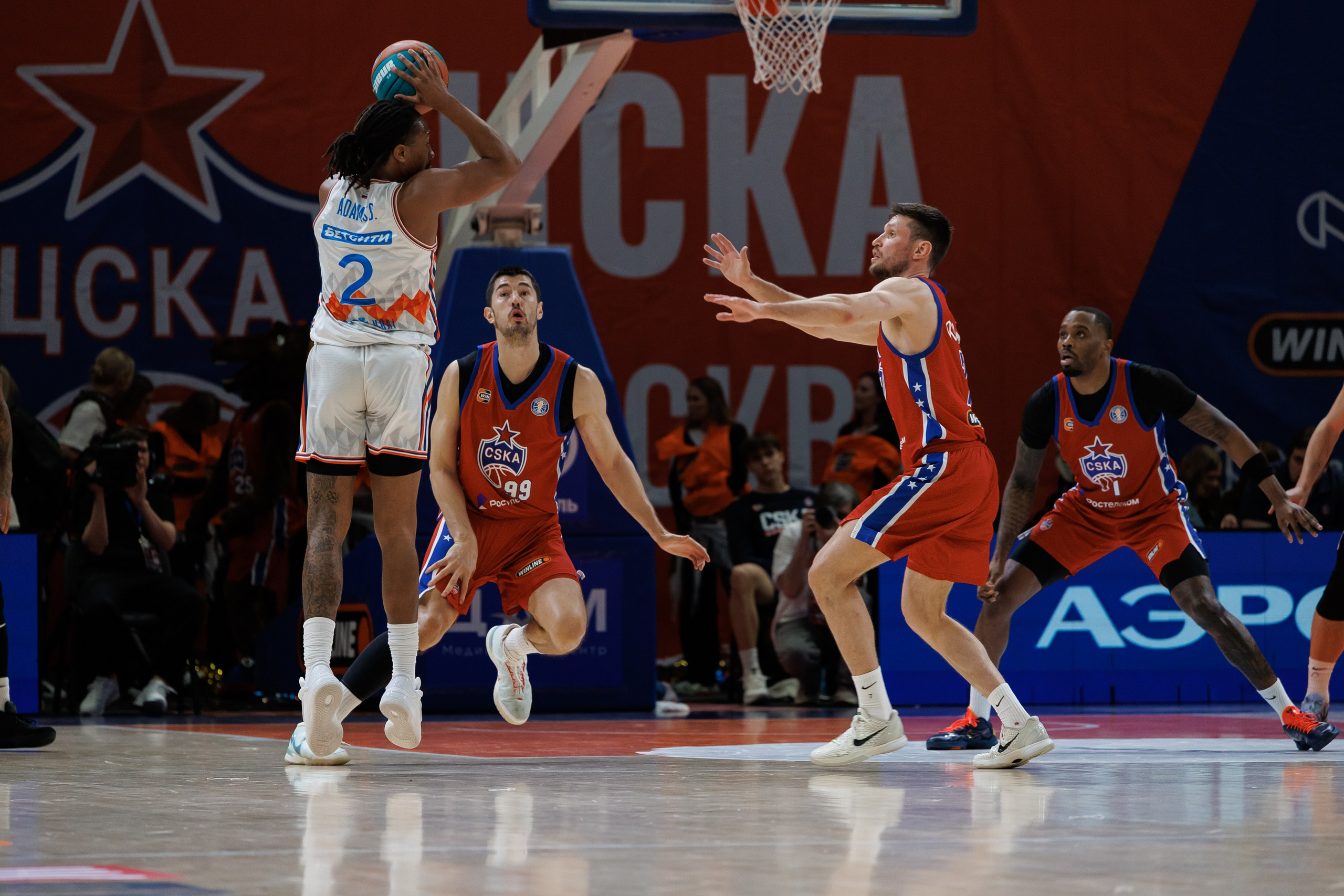 Баскетбол. ЦСКА — ПАРМА