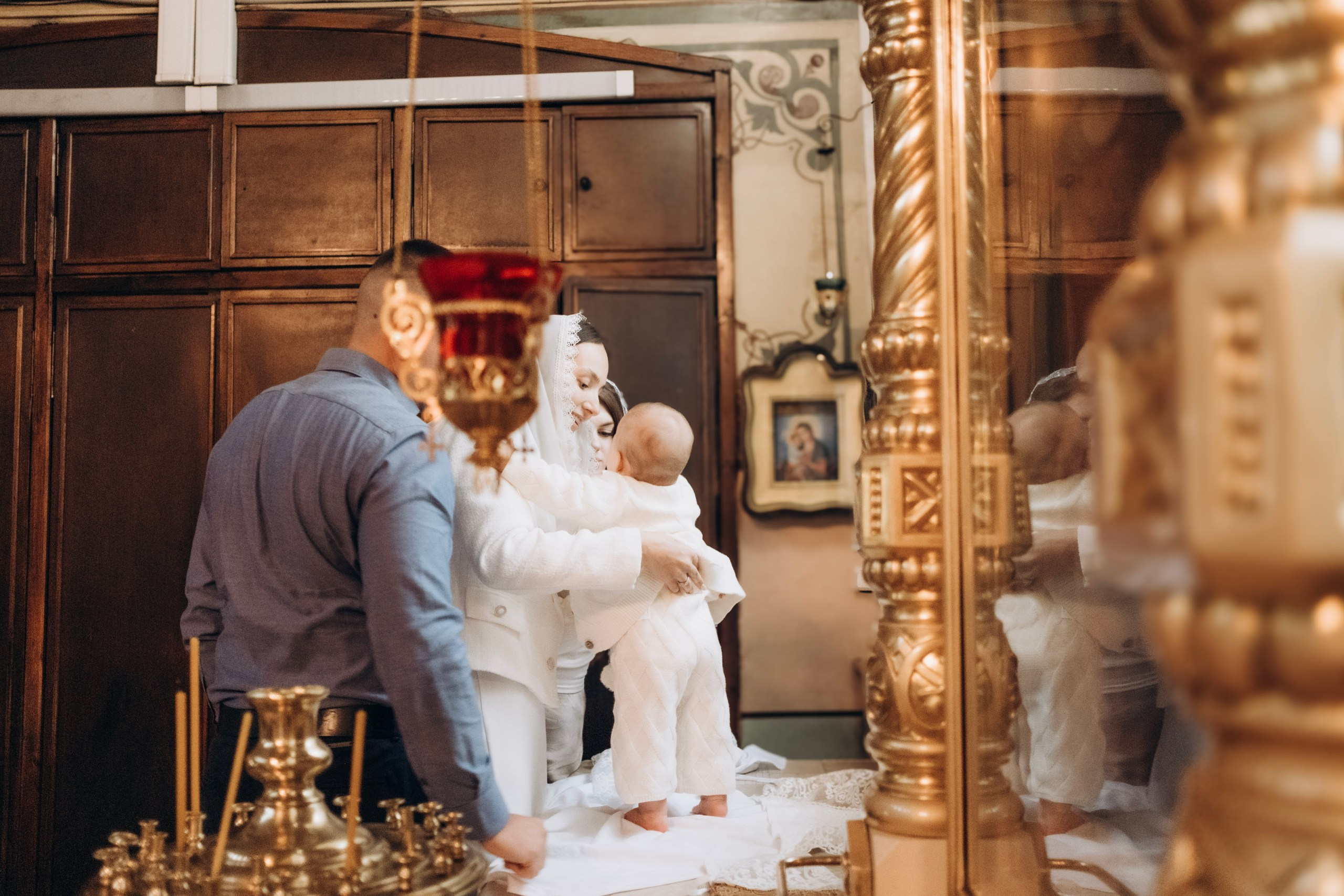 Крещение Есении. Главная