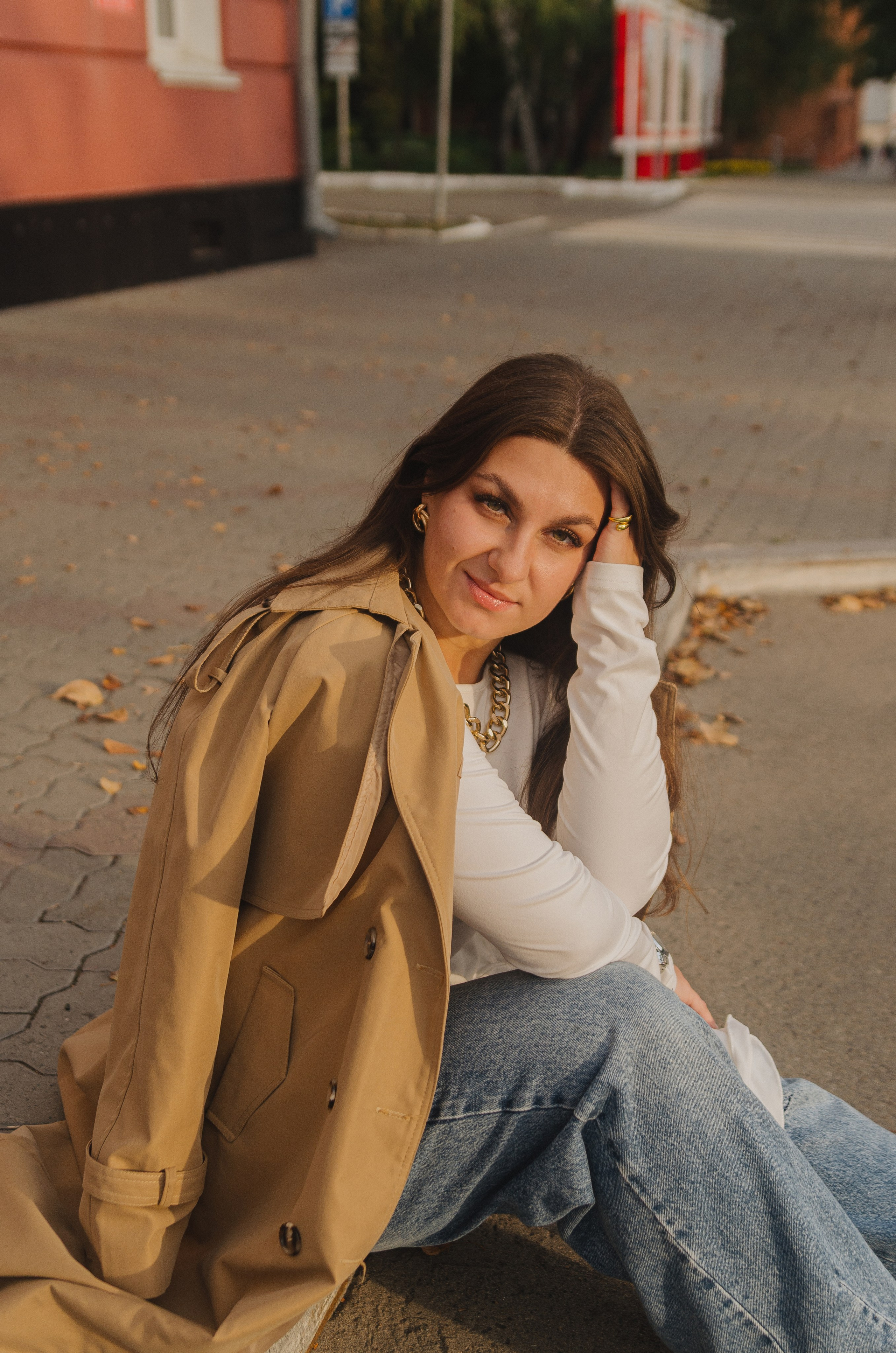 Осенняя прогулочная контент-съемка. Денисова Аля — фотограф для парных съемок и индивидуальных историй в Барнауле