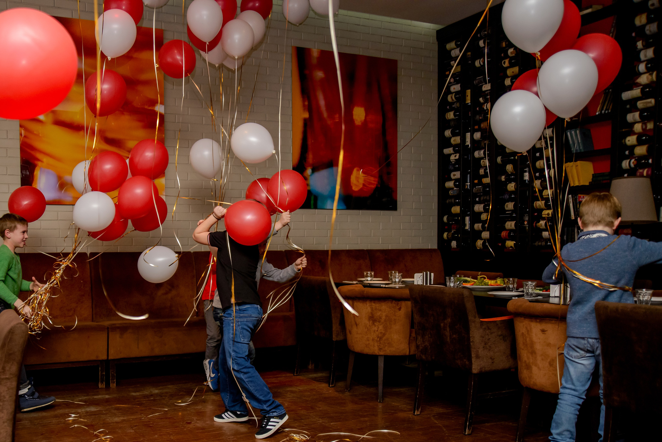 Детский день рождения в ресторане