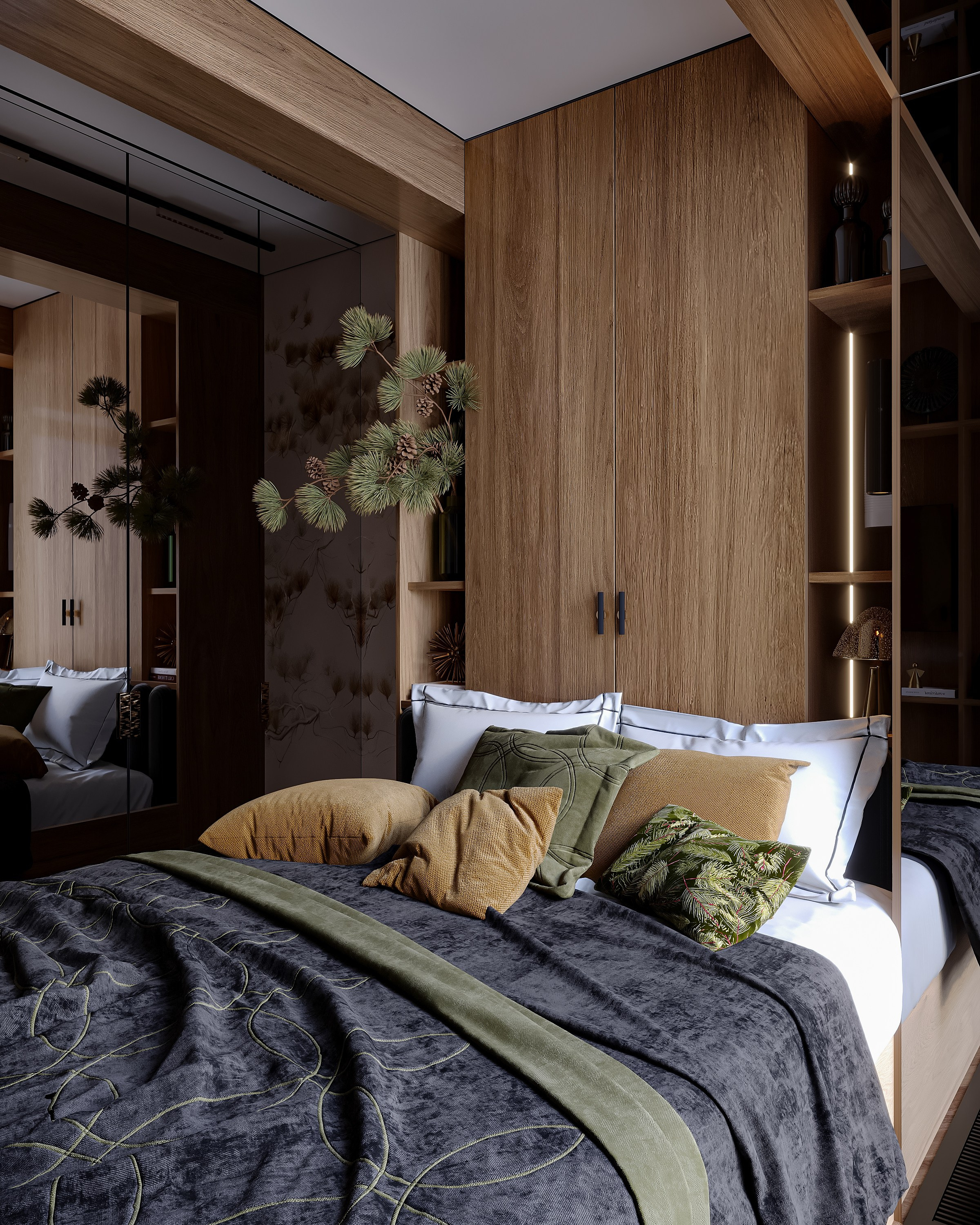 Квартира 60 м². 3Д-Визуализация Наталья Макогонова