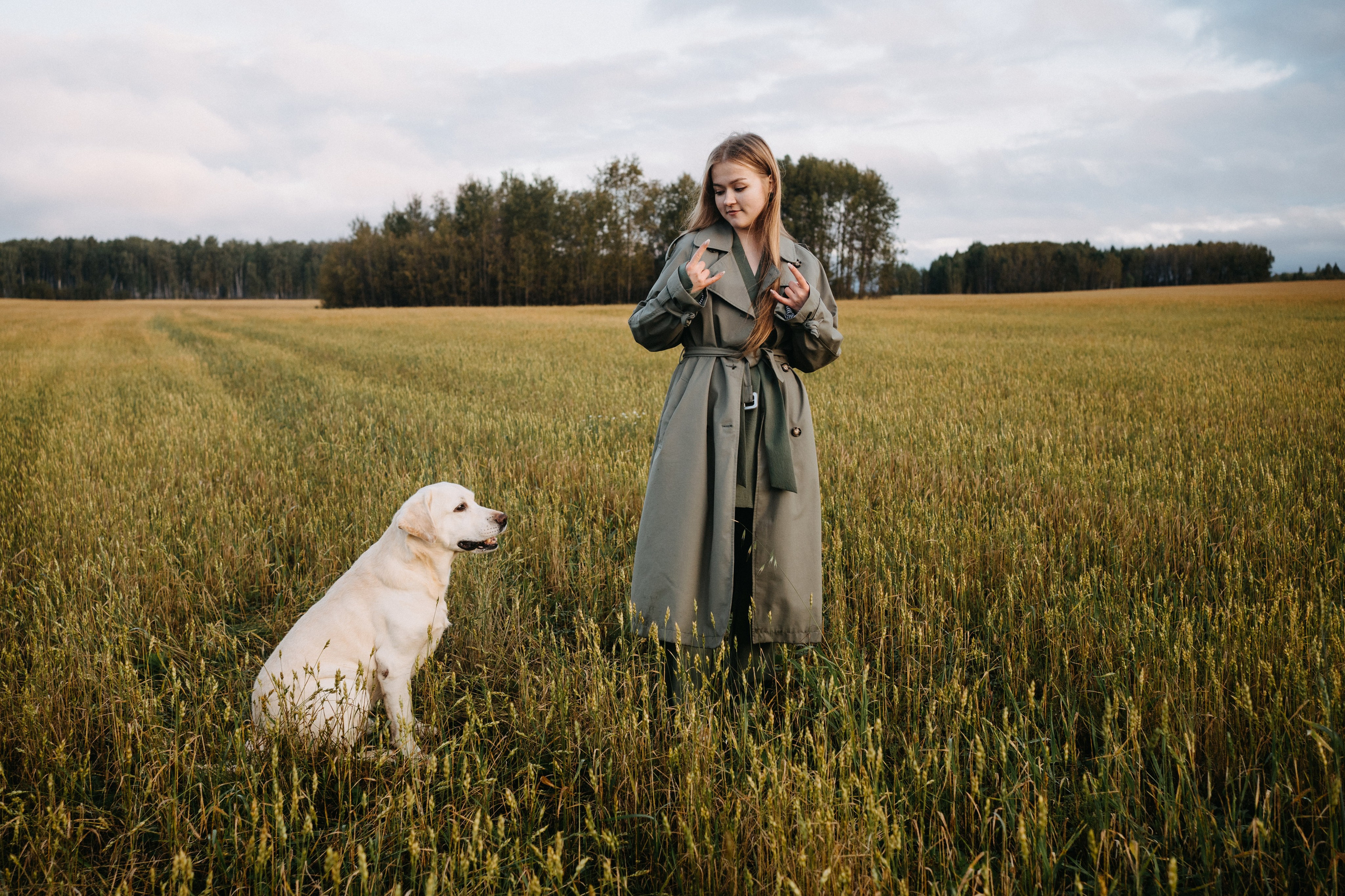 Дана и Арчи. Фотограф-анималист Анастасия Большакова