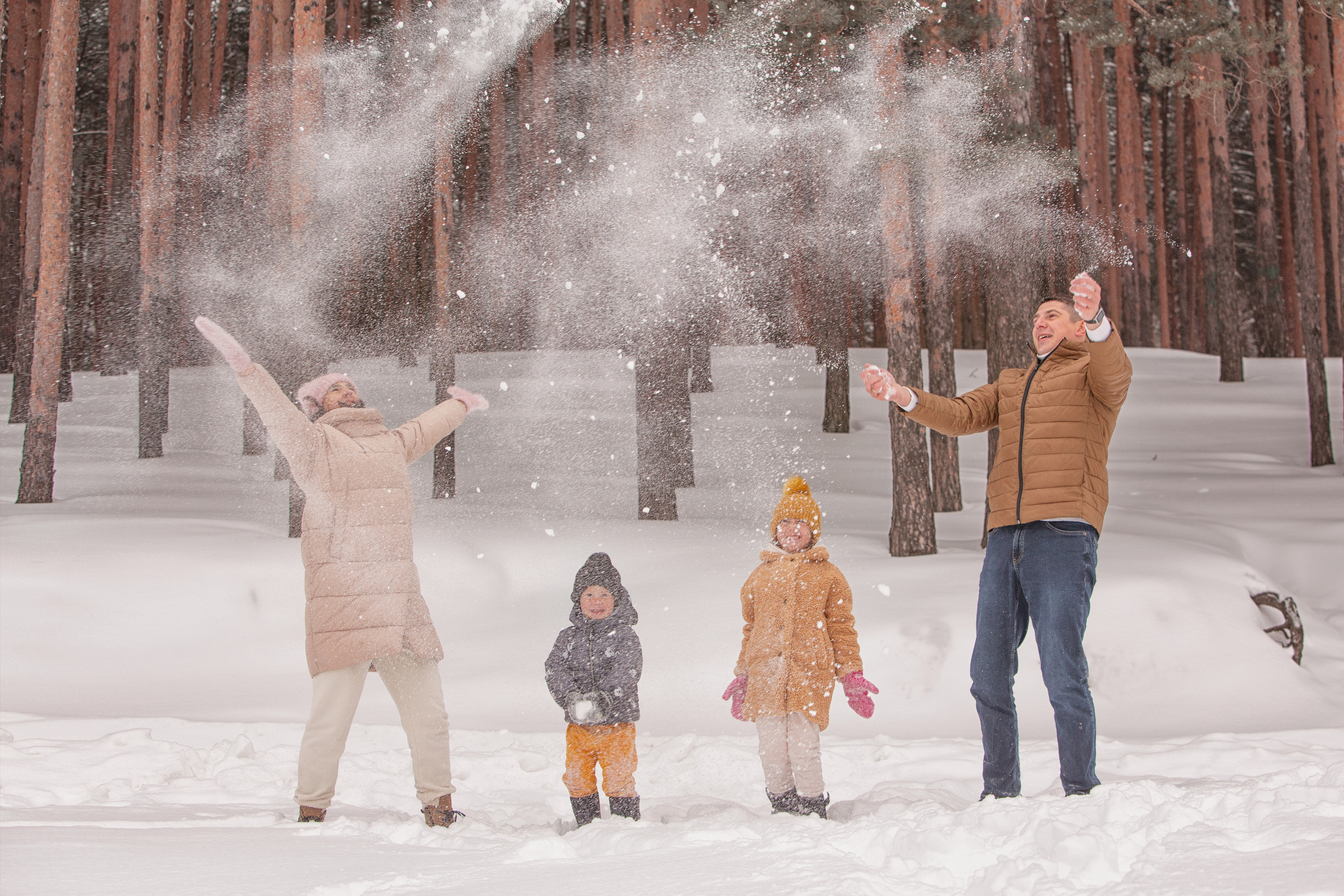 Саночки. На каждом снимке всегда два человека: фотограф и зритель