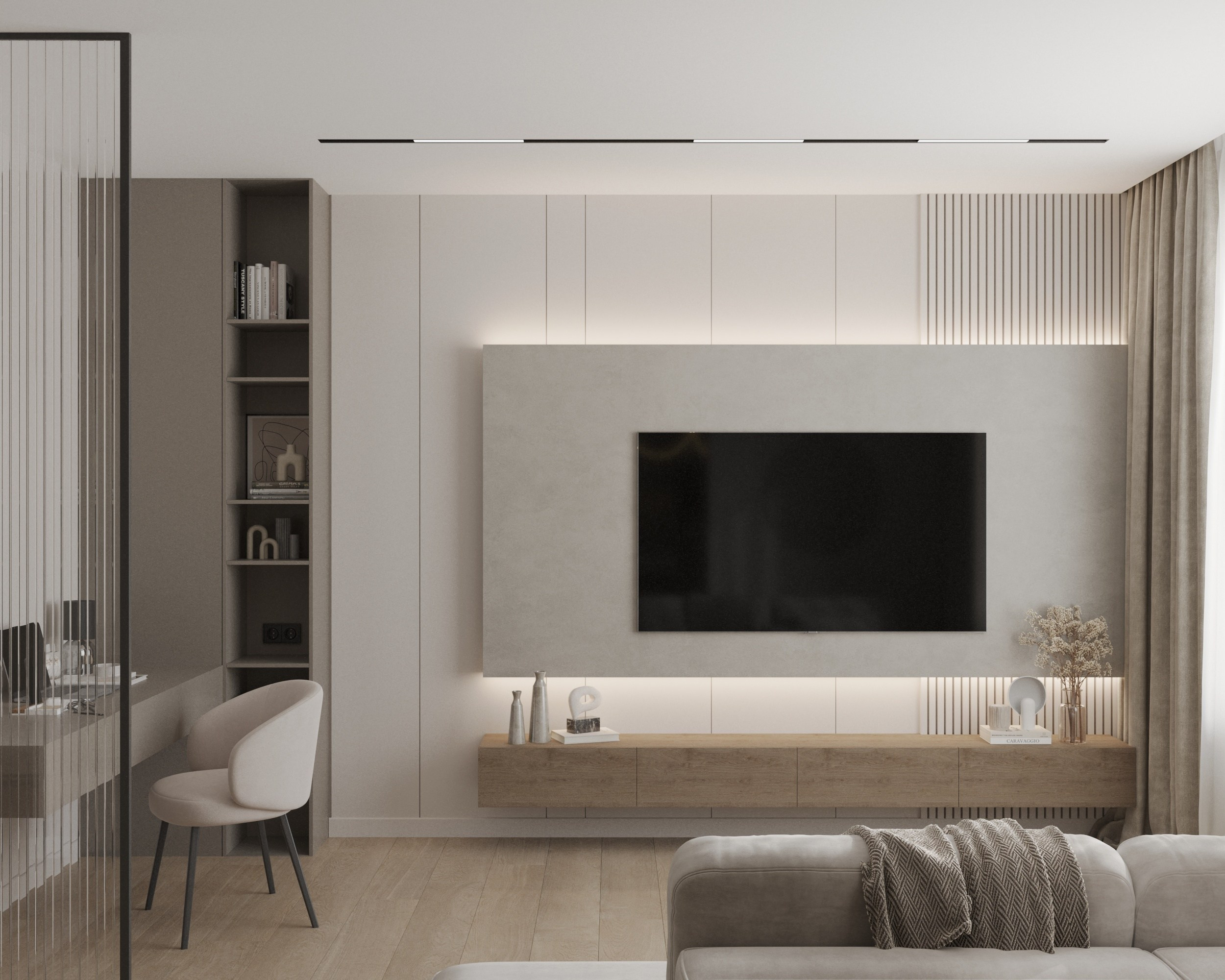 Дизайн-проект ЖК Спортивная Деревня. Дизайн интерьеров, 3D визуализации