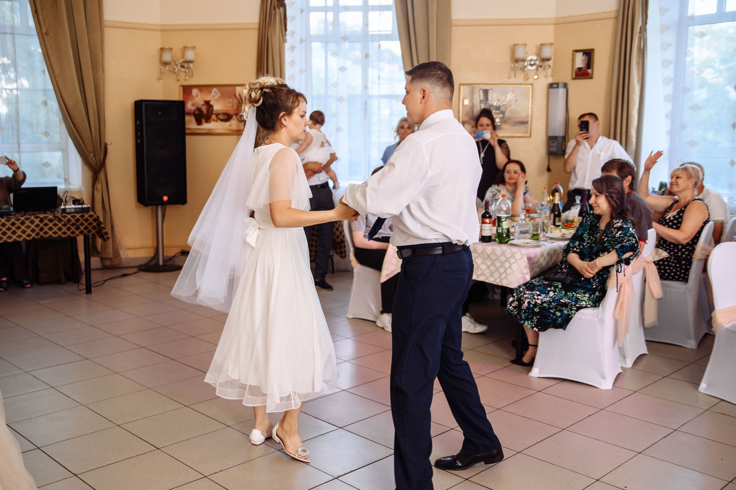 Свадебный банкет. Семейный фотограф Анна Лищук г. Таганрог