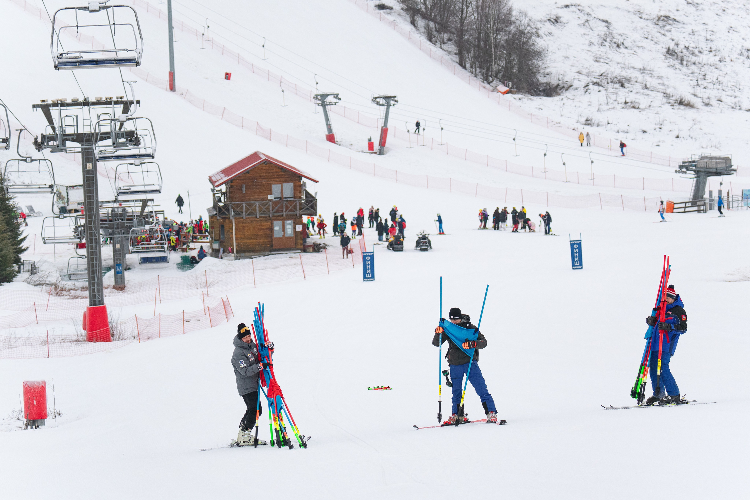 Горные лыжи. Первенство Центрального Федерального Округа. GS U14 Шуколово. Фотограф Студитский Евгений