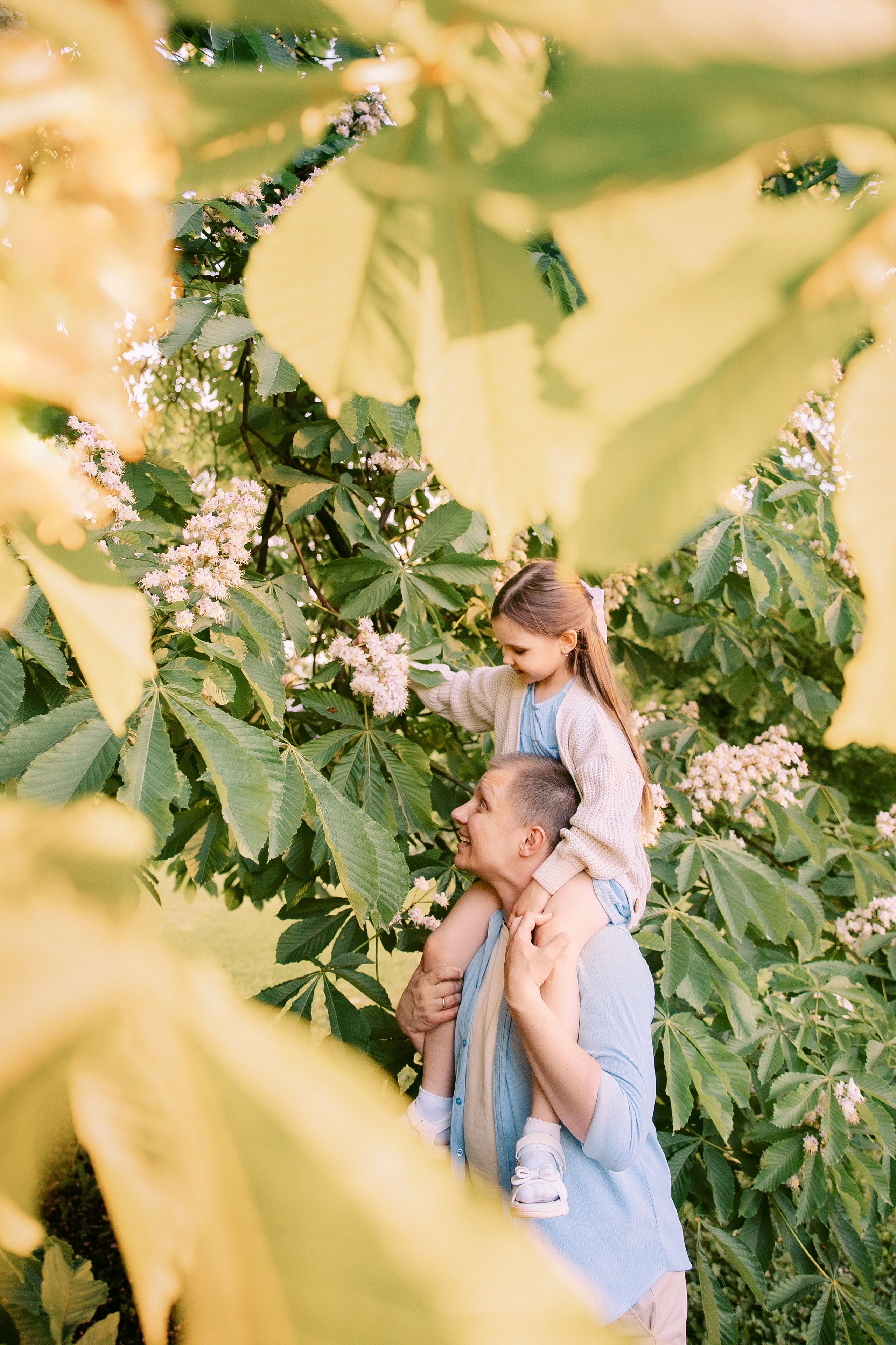 Семейная фотосессия в парке Ботанический сад. Фотограф Москва — Павел Михайлов
