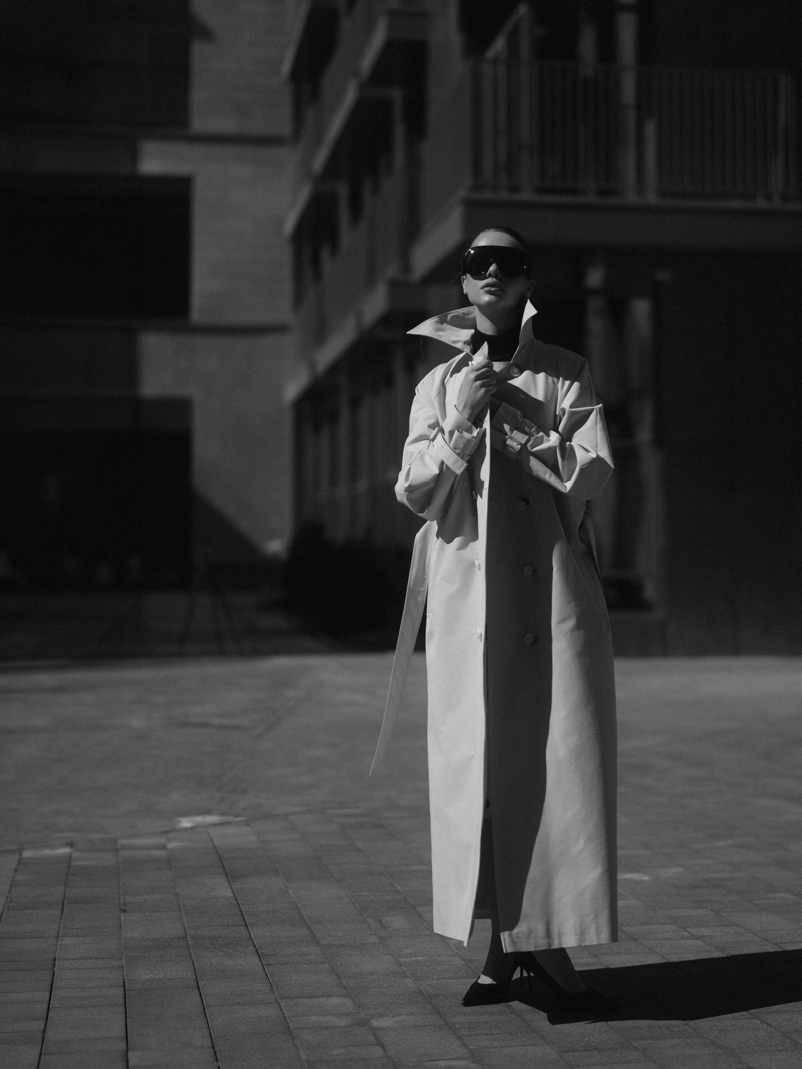 фотосессия в полный рост на улице в Казани, модель Софи