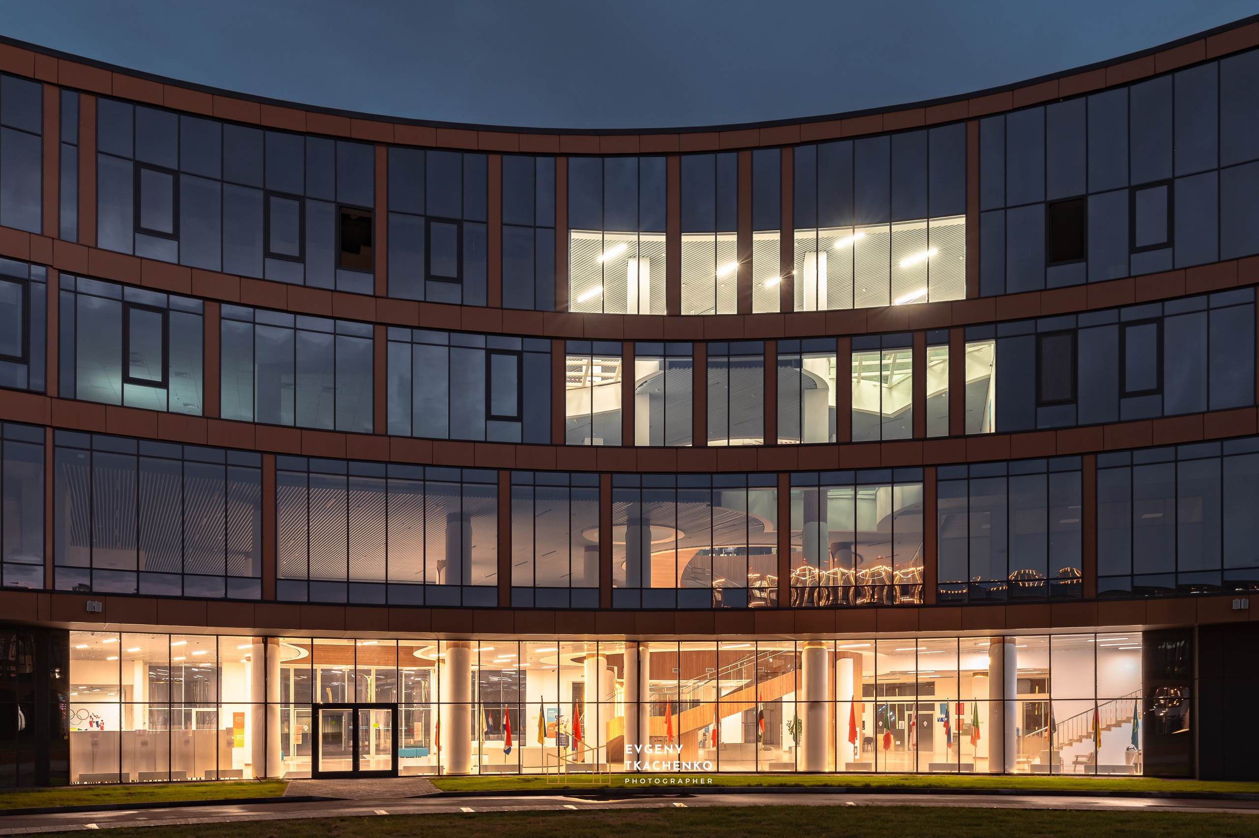 Kazakhstan International School в г. Астана. Архитектурный и интерьерный фотограф в Казахстане