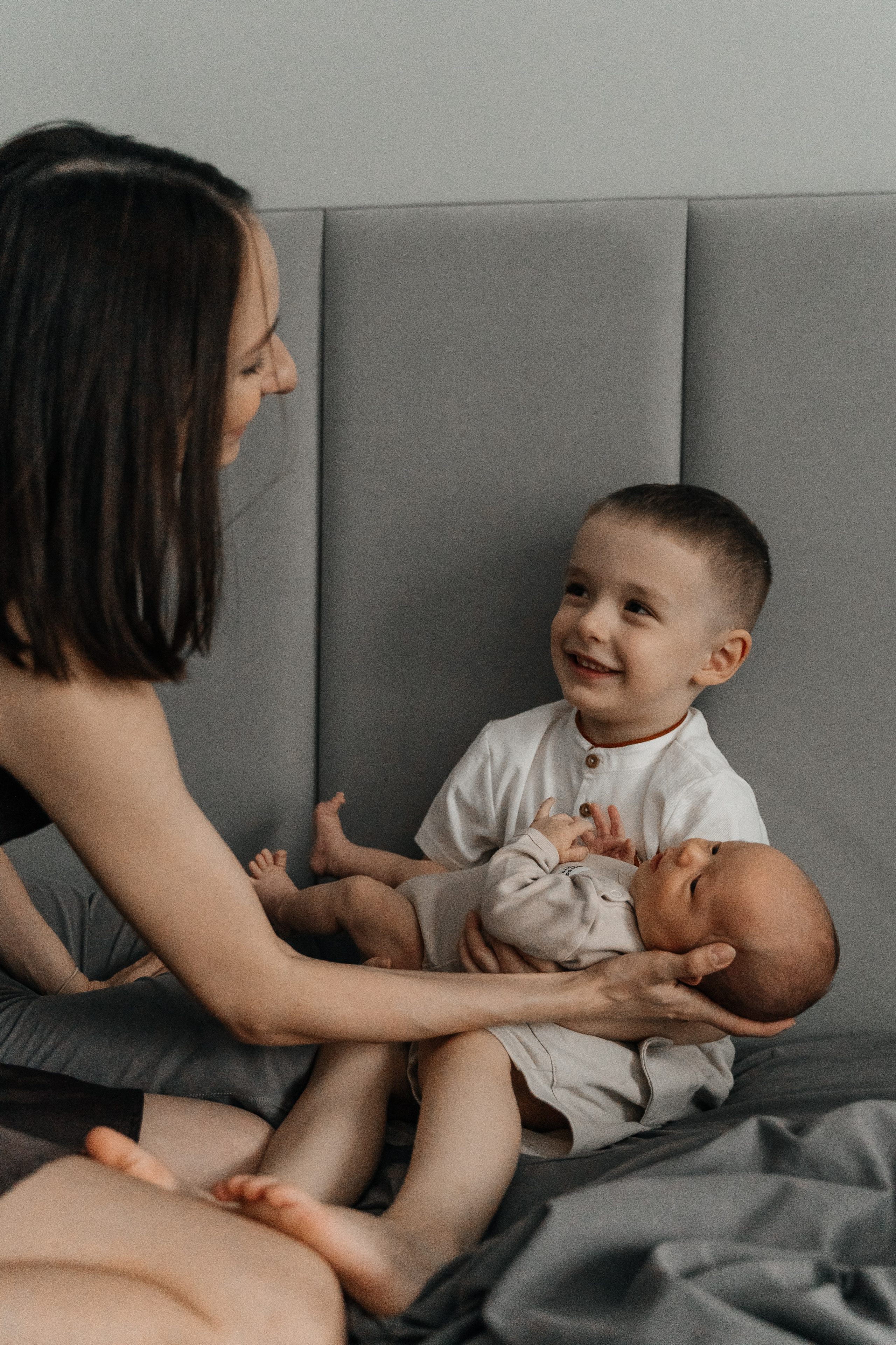 Вова, Маша, Юра и Стеёпа. Волик Мария