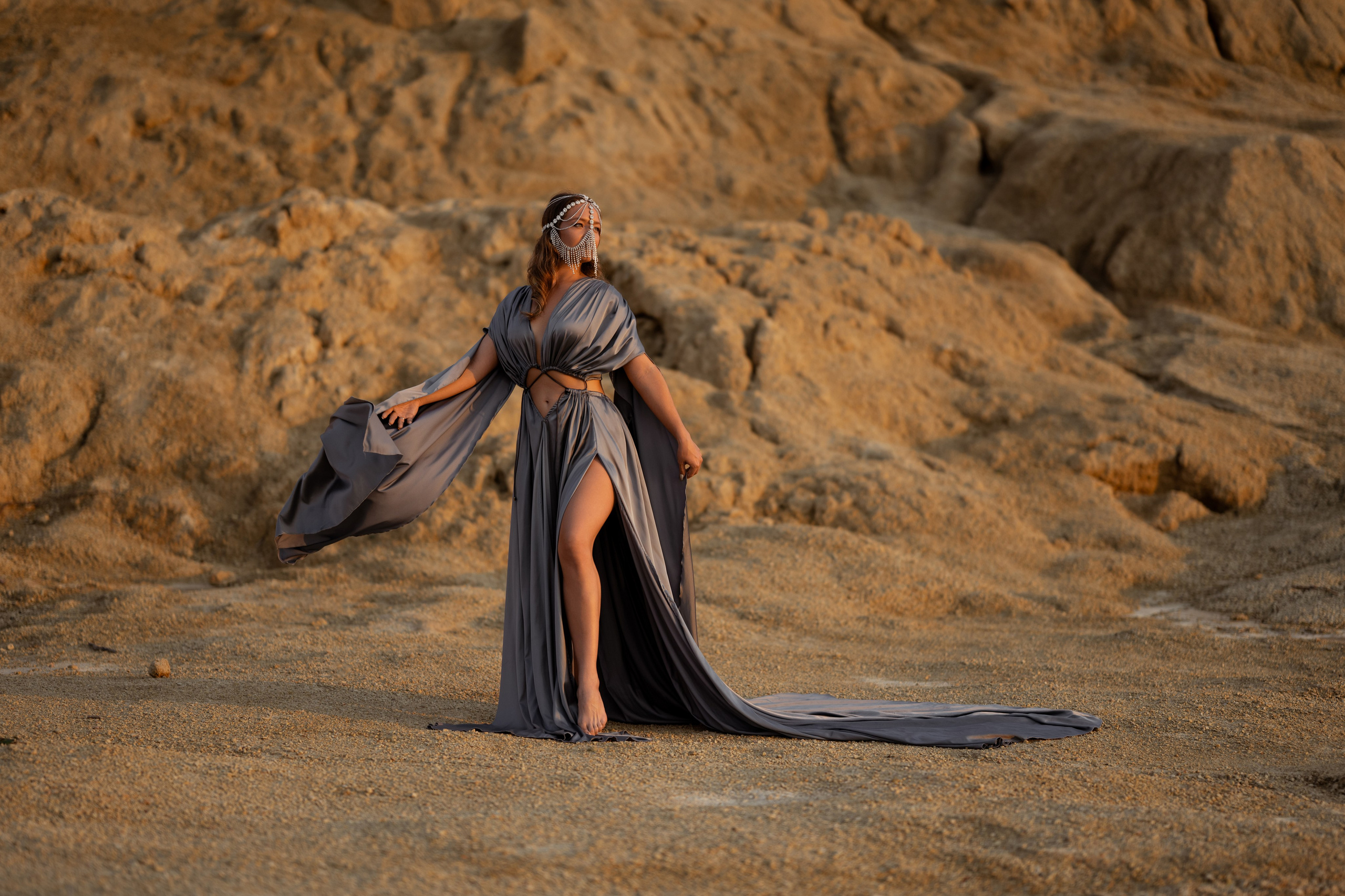 Екатерина в пустыне. Свадебный и семейный фотограф в СПб Валерия Фомичева