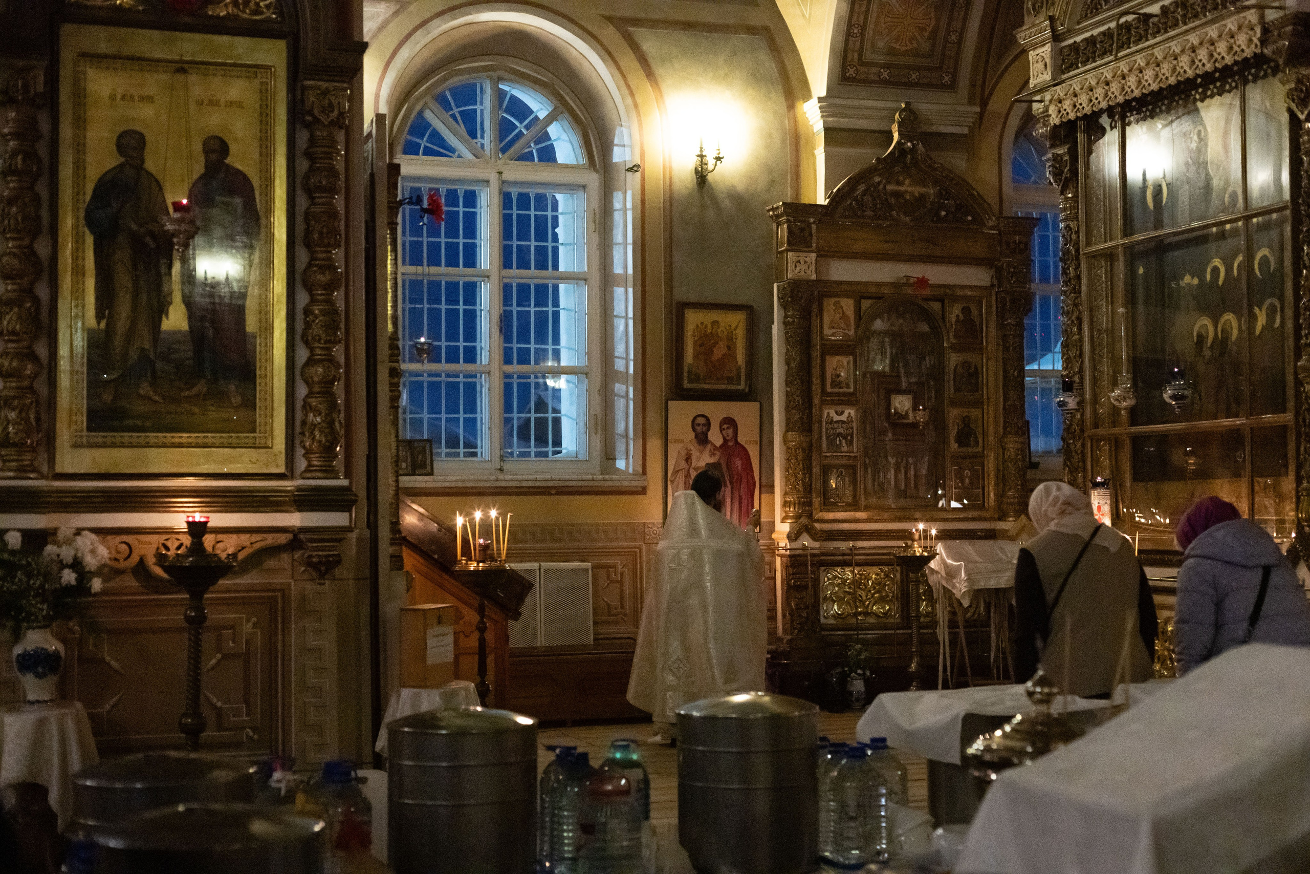 Крещение. Утренняя. Семейный и детский фотограф Анна Петракова