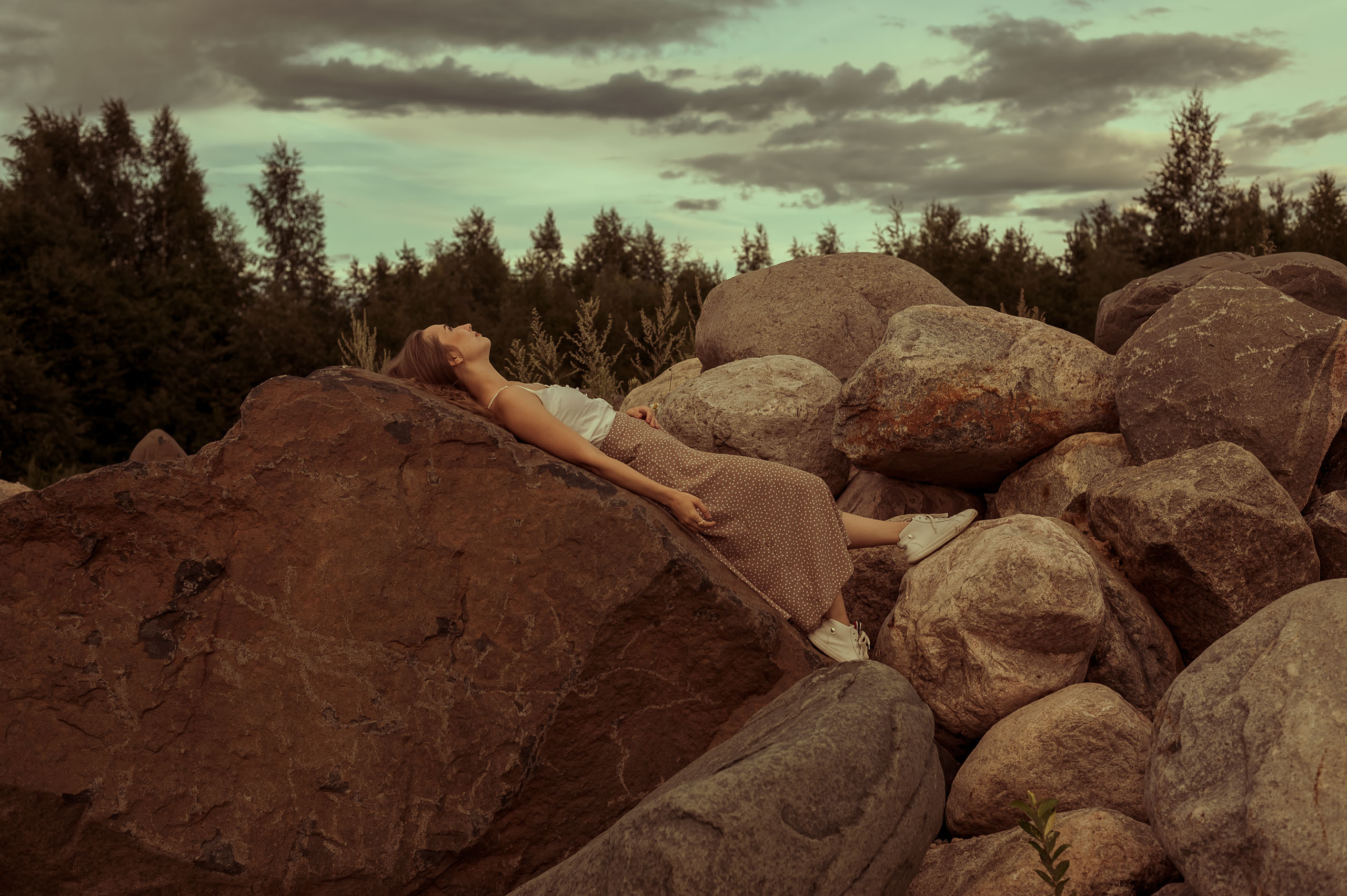 Наташа. Карьер. Женский фотограф в Череповце Даша Акулич