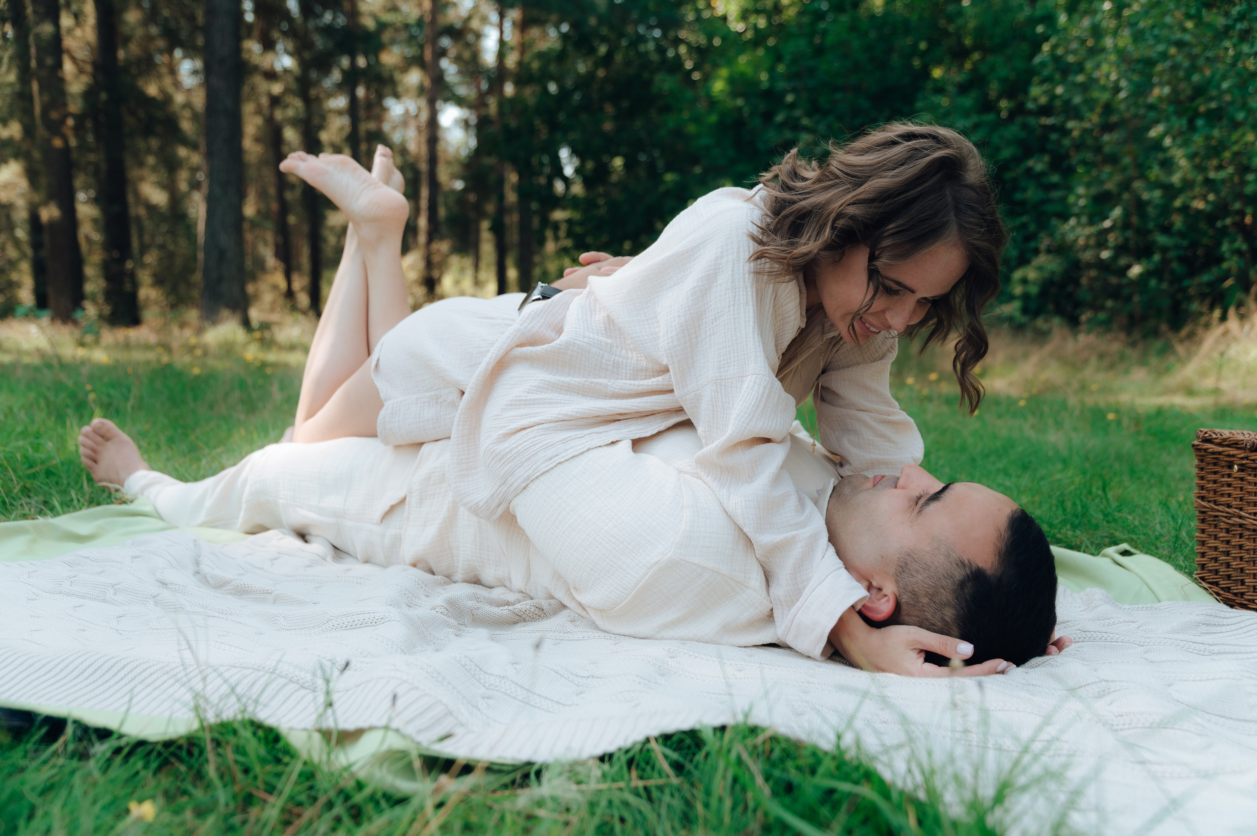 Любовная любовь в лесах Юганца. Детский и семейный фотограф Катерина Мишина