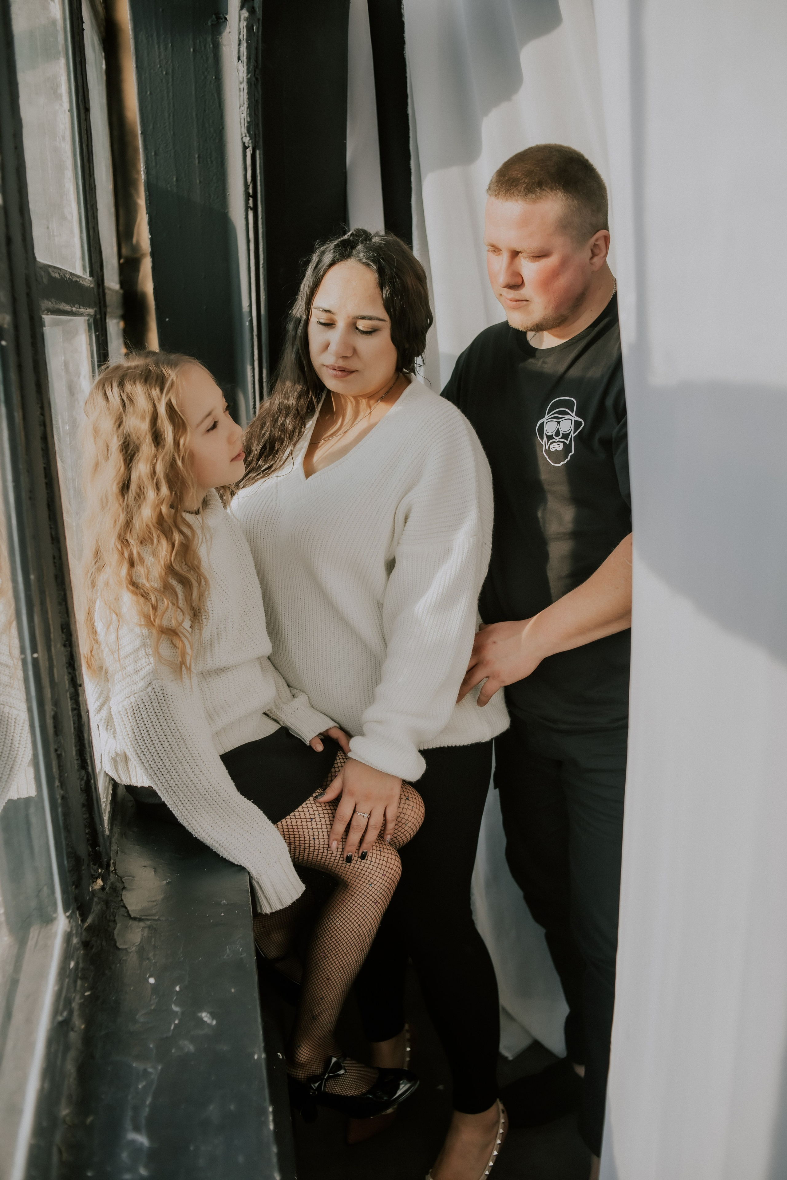 Сергей. Лидия, Валерия. Фотограф Регина Крикунова г. Красноярск