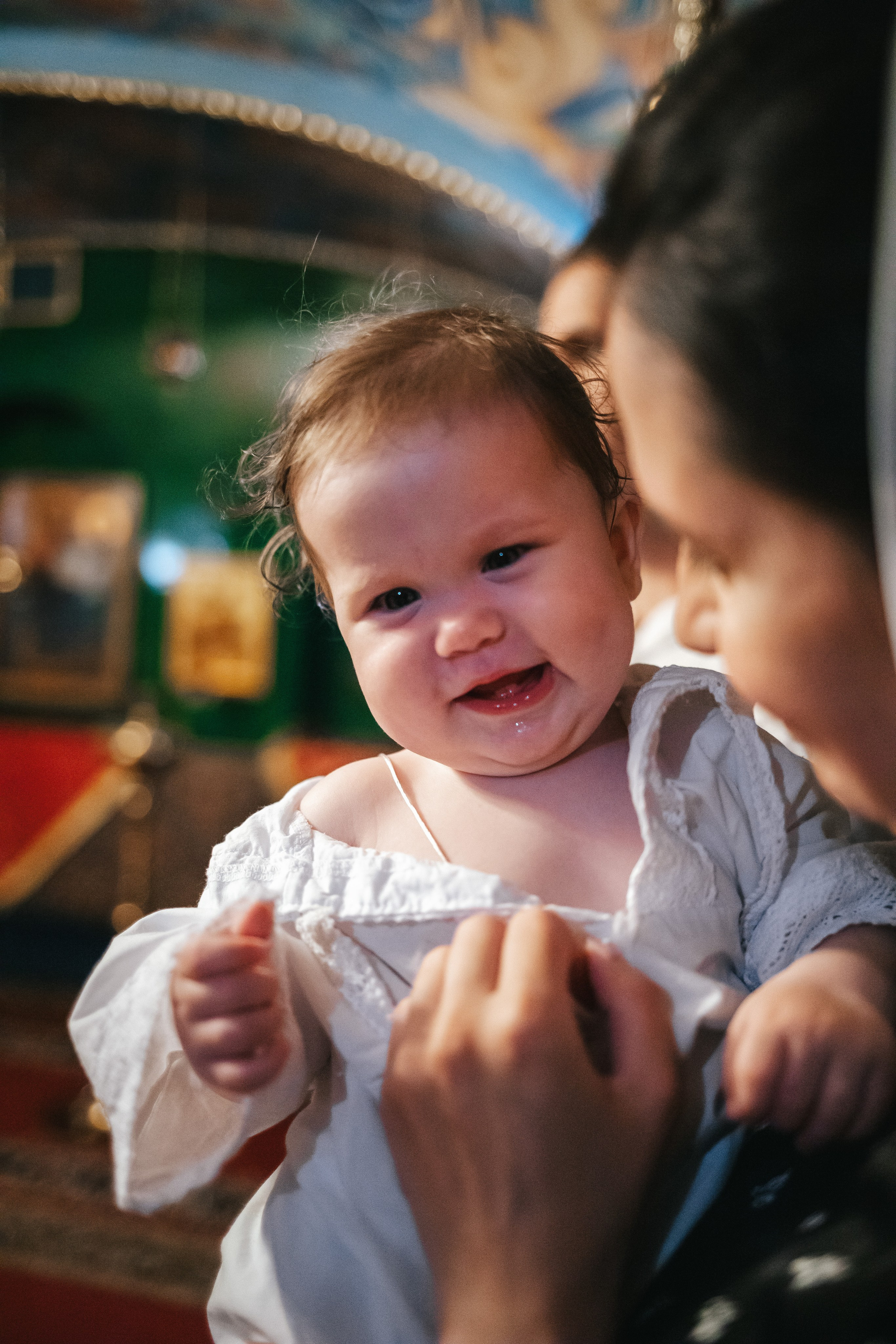 Крещение Лизы. Семейный lifestyle фотограф в Санкт-Петербурге Людмила Пахомова