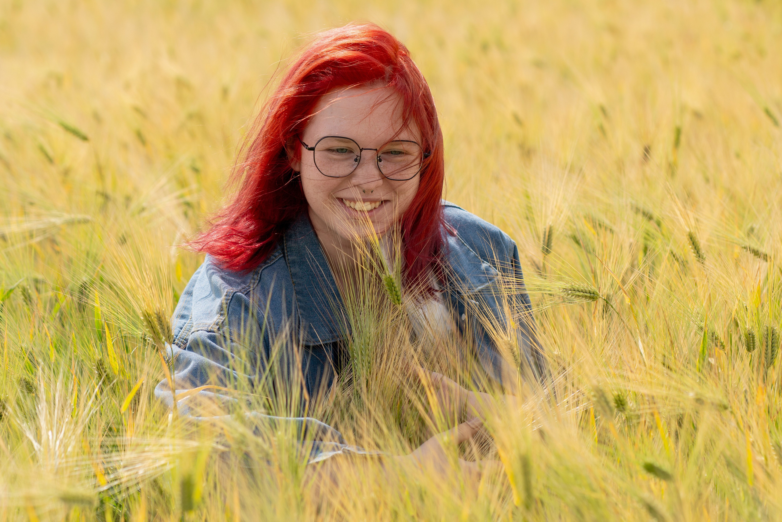 Здравствуй, поле!. Фотограф в РФ и ЛНР Юлия Федосеева