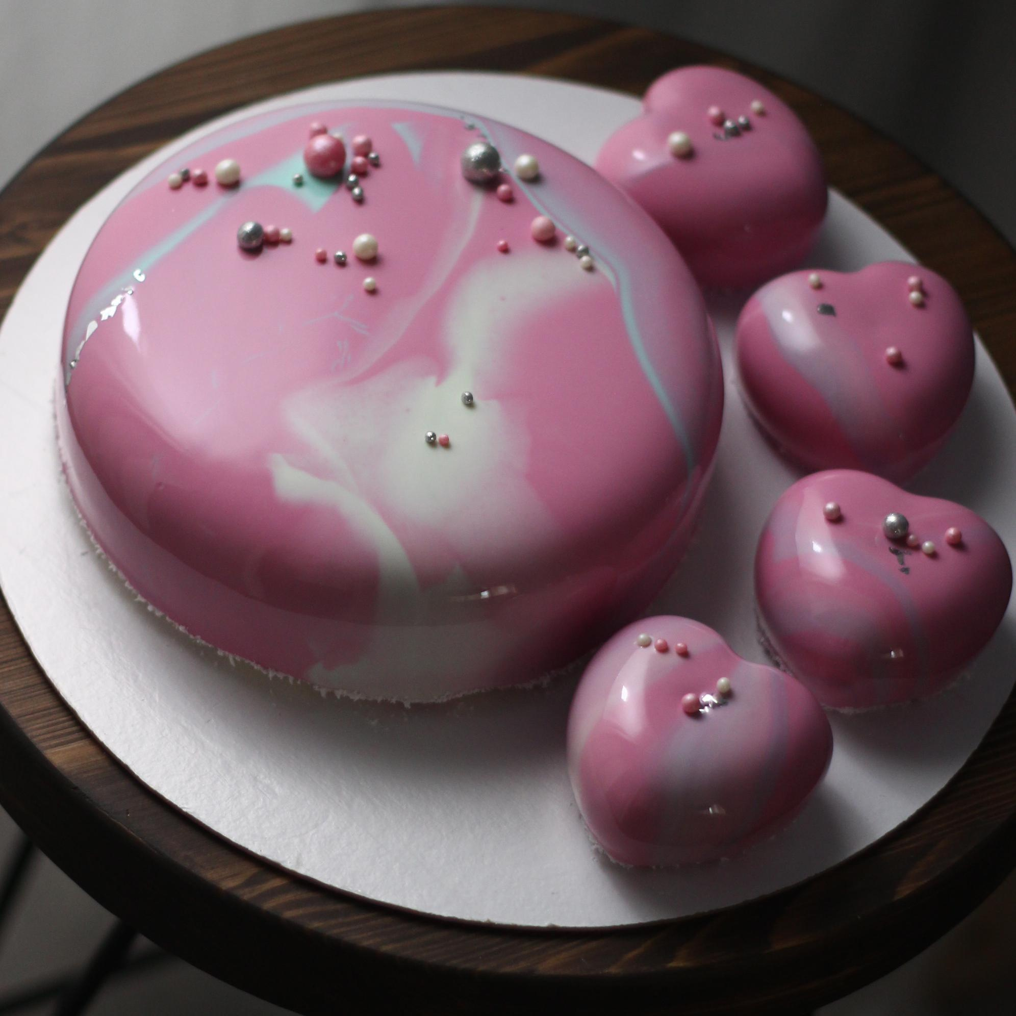 Варианты женских муссовых тортов. Кондитер Наталья Ташматова