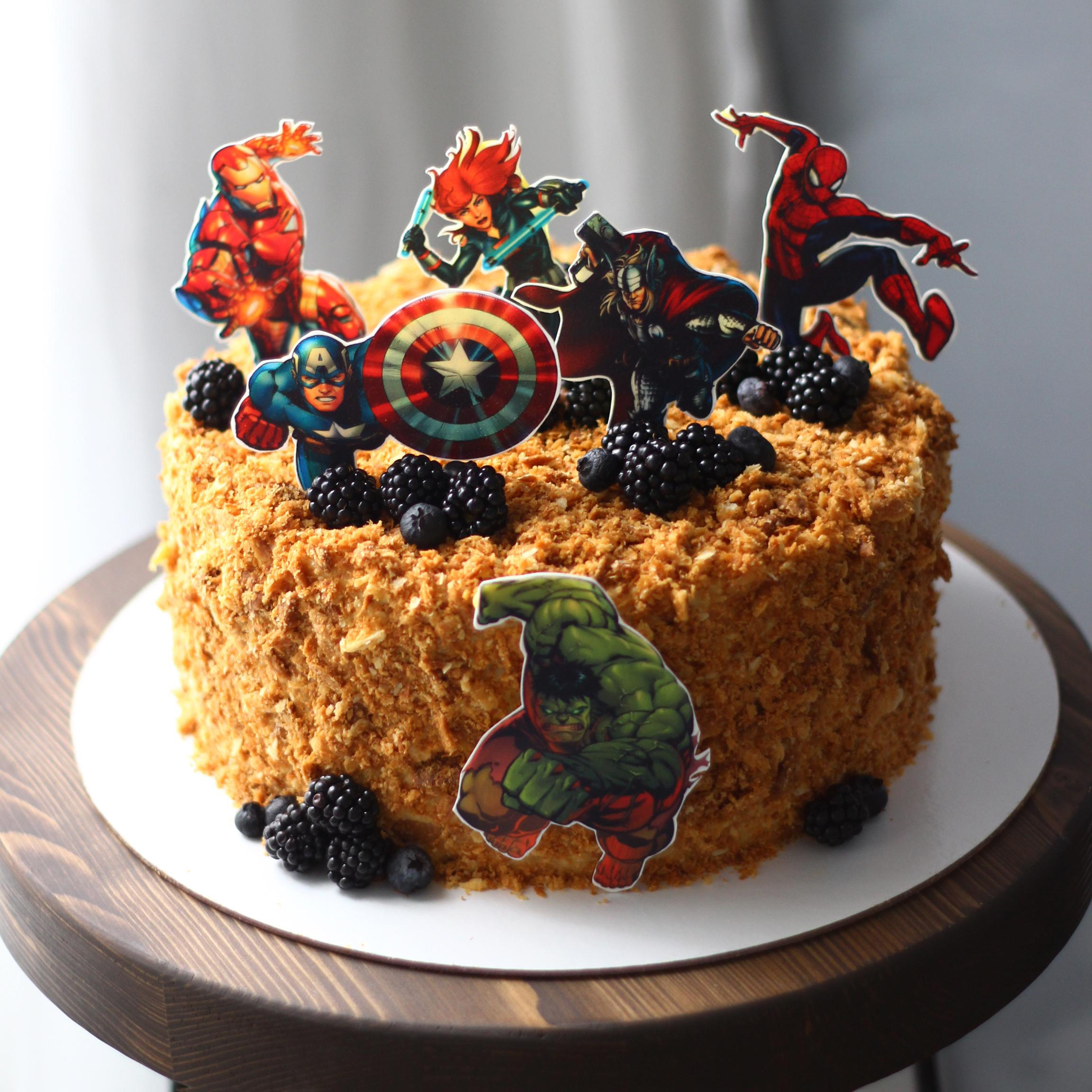 Варианты наполеона и медовика. Кондитер Наталья Ташматова