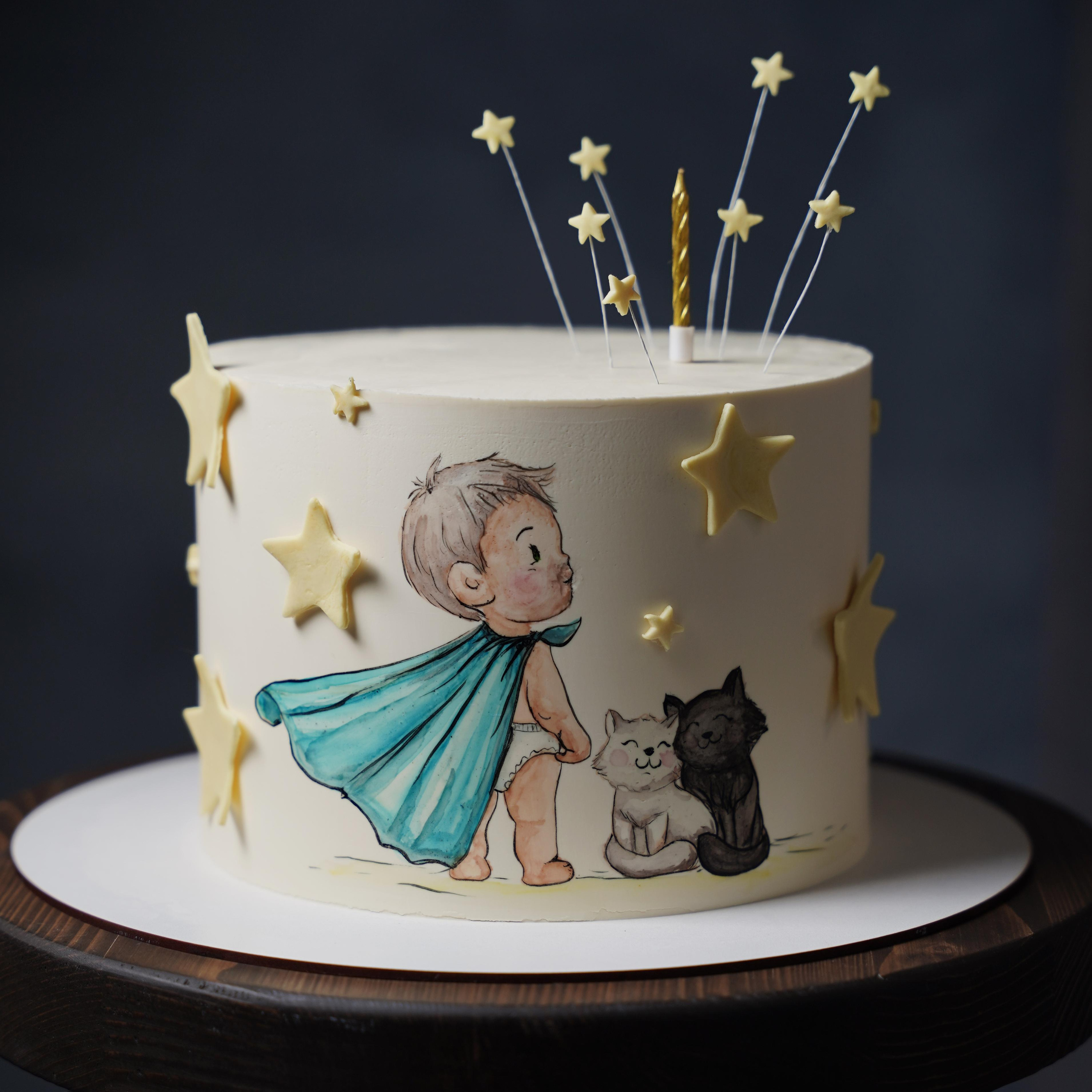 Варианты детских бисквитных тортов. Кондитер Наталья Ташматова