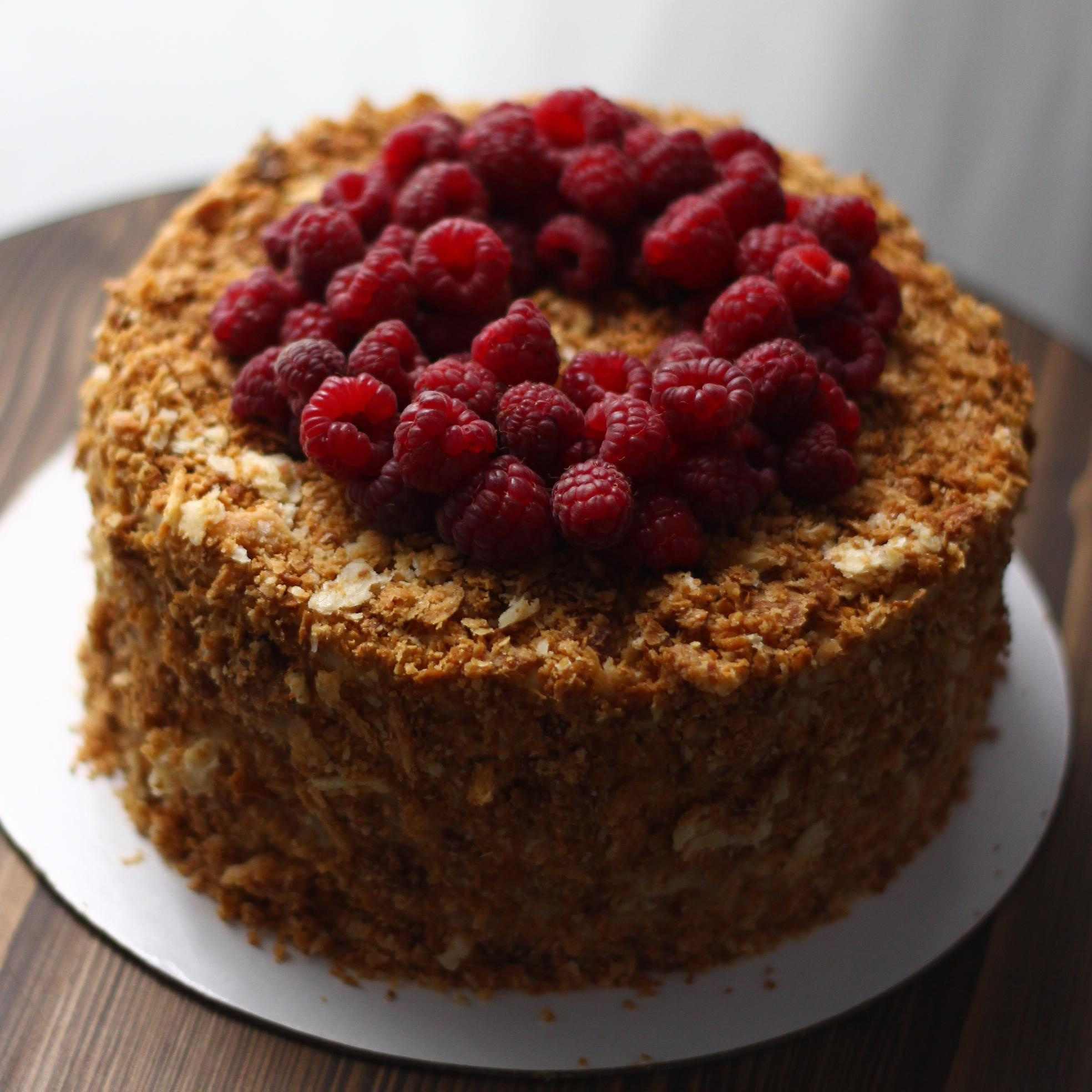 Варианты наполеона и медовика. Кондитер Наталья Ташматова