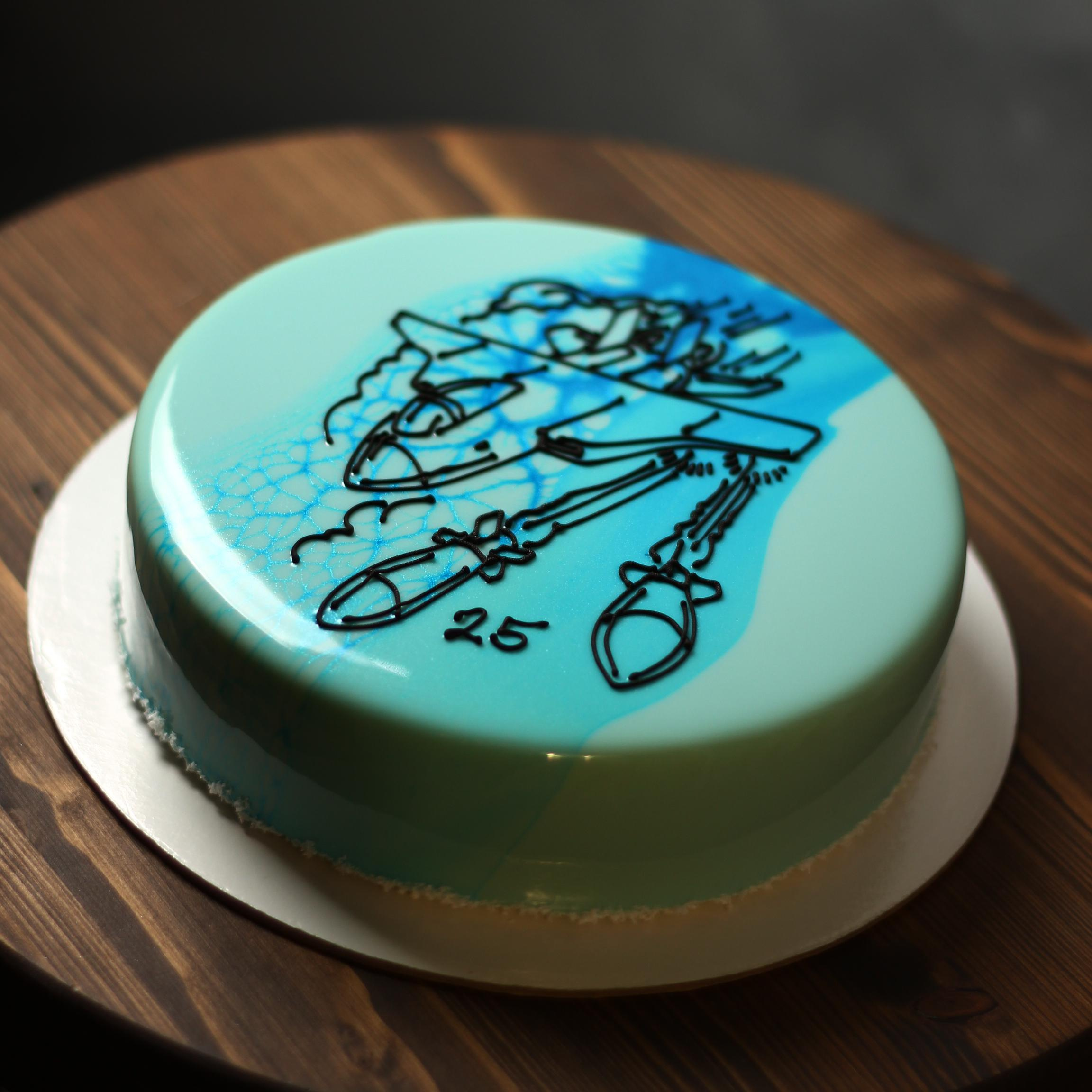 Варианты мужских муссовых тортов. Кондитер Наталья Ташматова