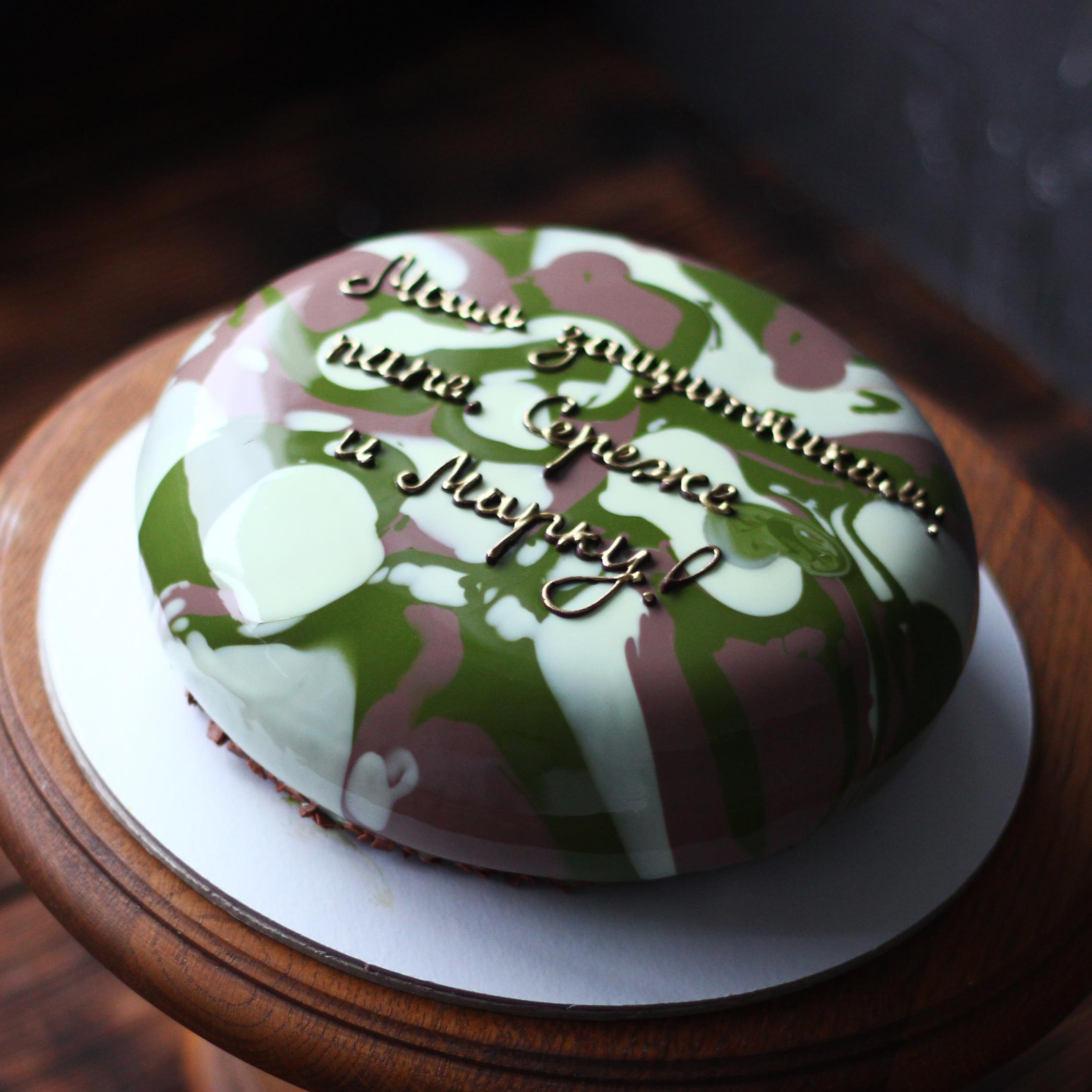 Варианты мужских муссовых тортов. Кондитер Наталья Ташматова