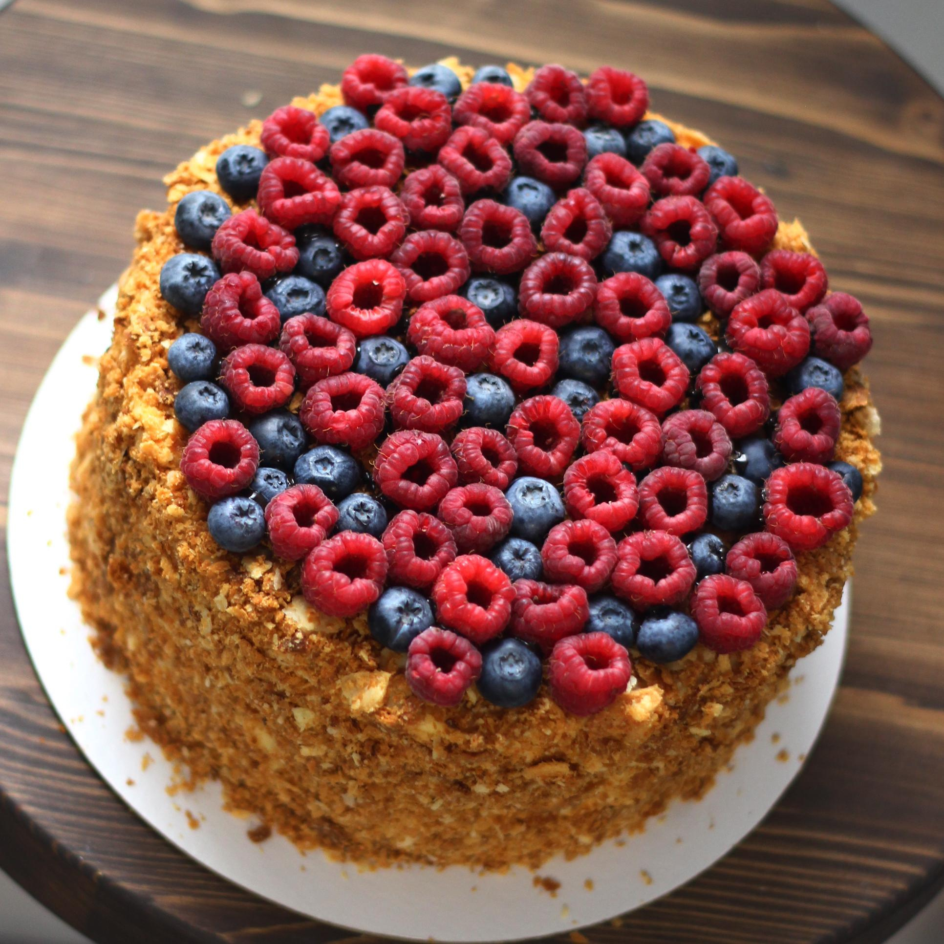 Варианты наполеона и медовика. Кондитер Наталья Ташматова