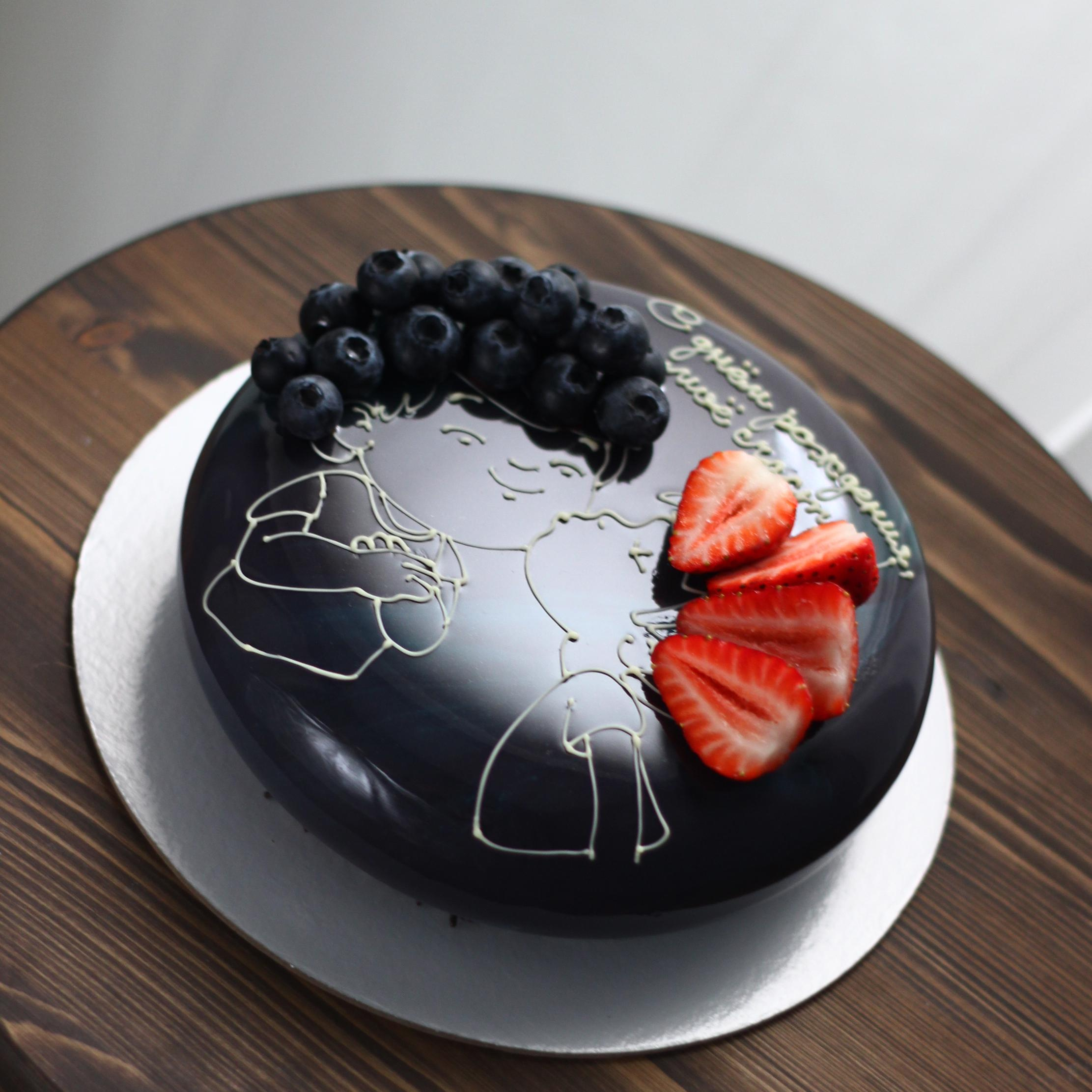 Варианты мужских муссовых тортов. Кондитер Наталья Ташматова