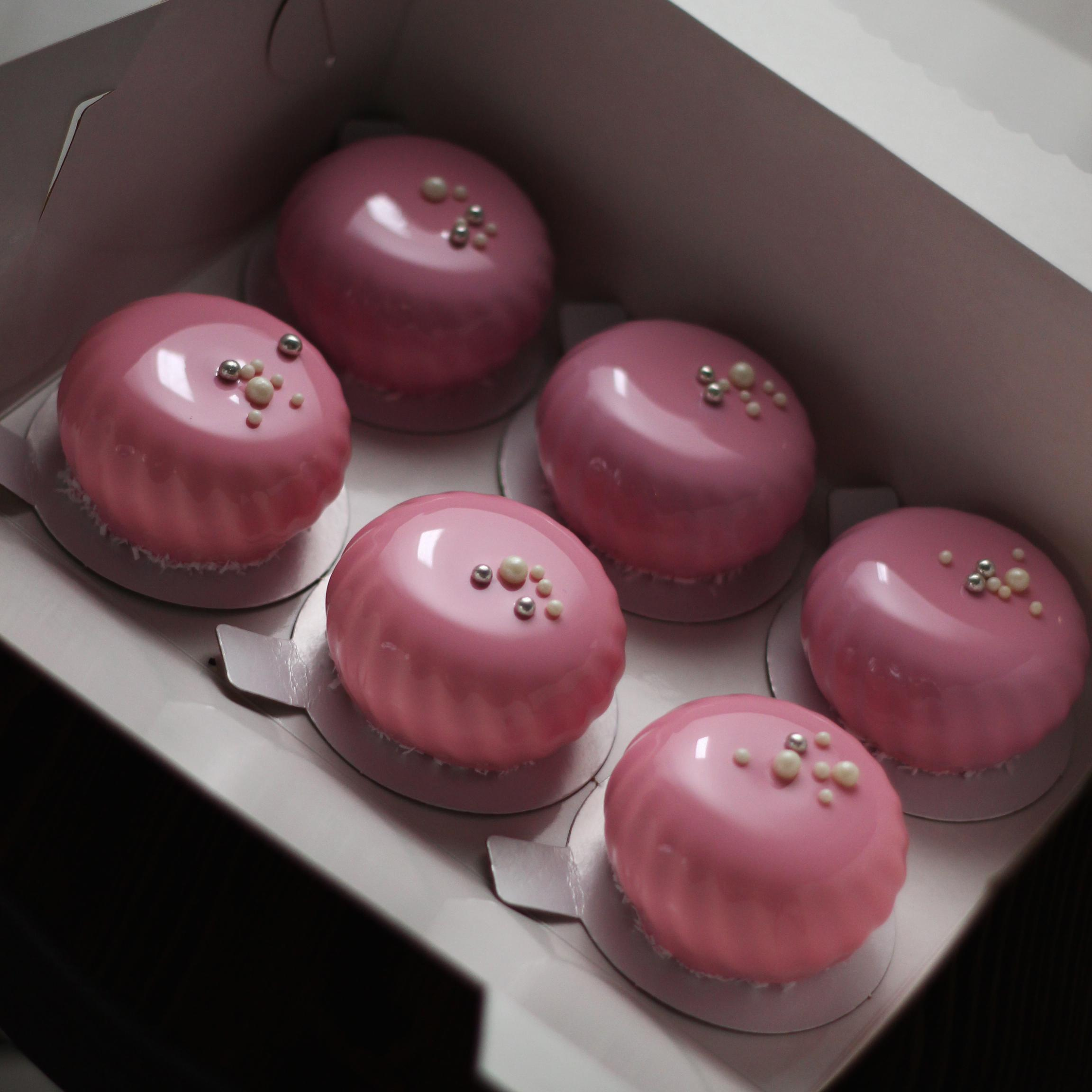 Варианты муссовых пирожных. Кондитер Наталья Ташматова