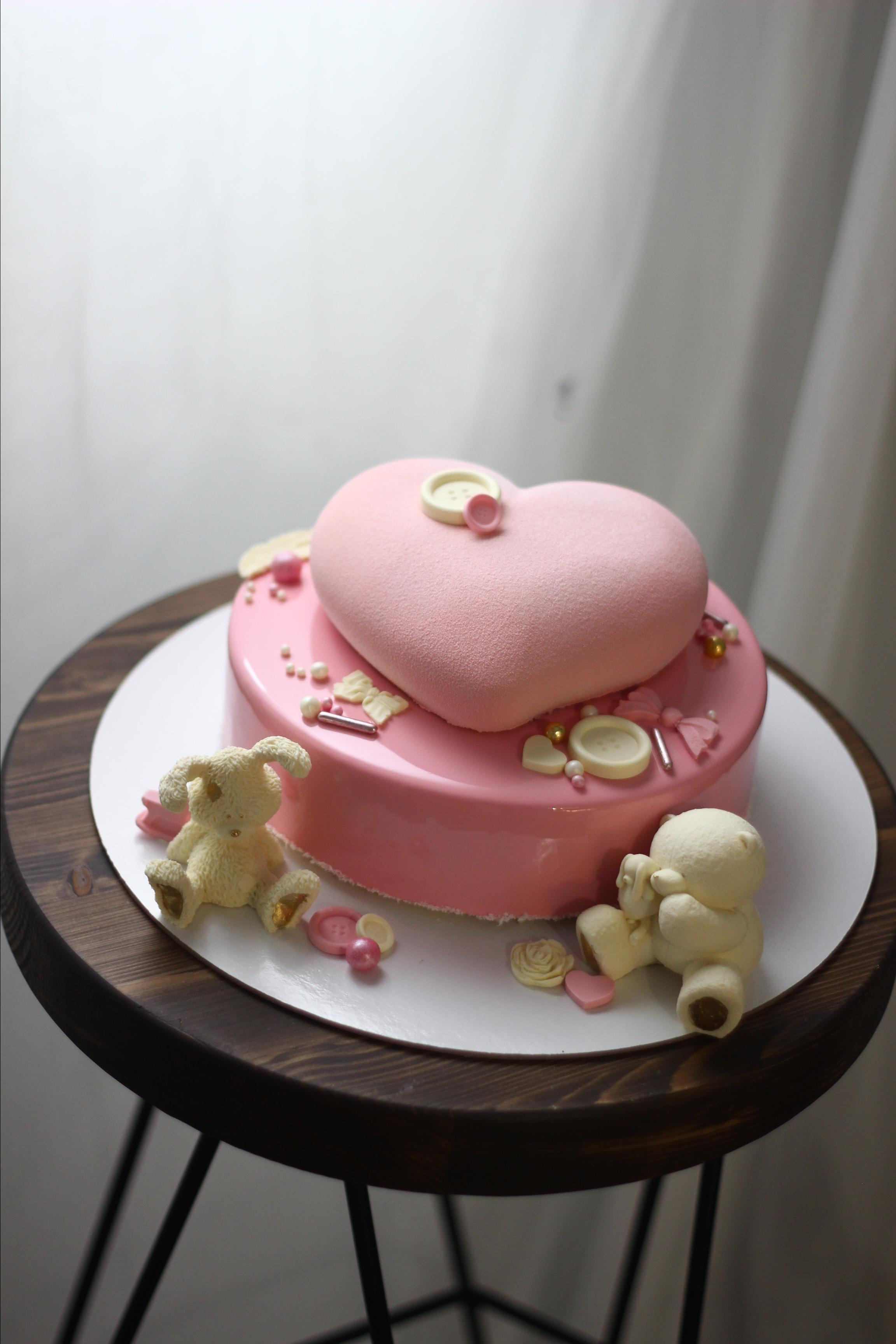 Мини-сердце. Кондитер Наталья Ташматова