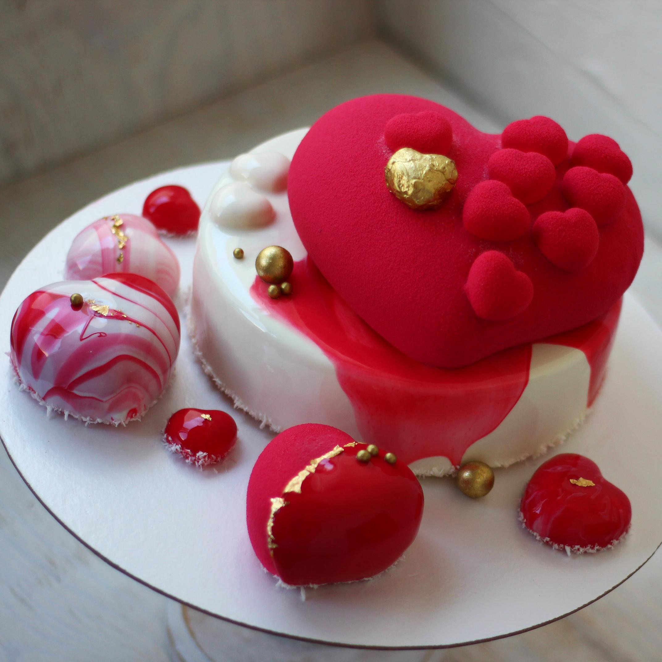 Варианты женских муссовых тортов. Кондитер Наталья Ташматова