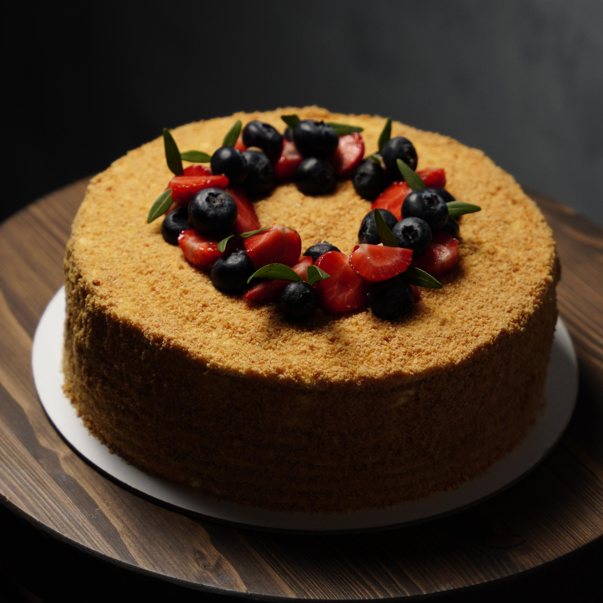 Варианты наполеона и медовика. Кондитер Наталья Ташматова