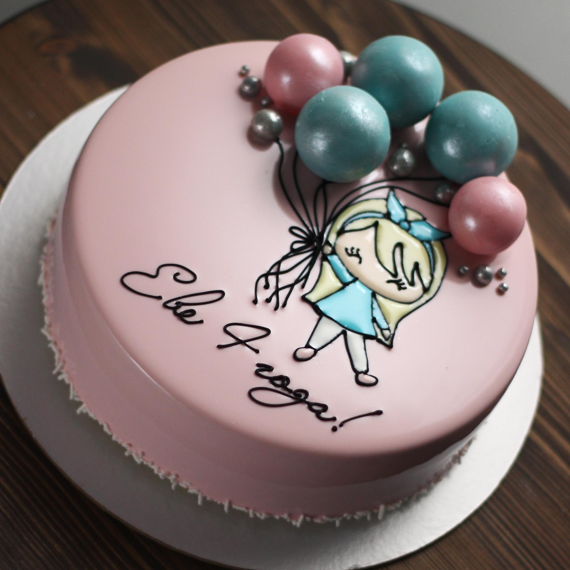 Варианты детских муссовых тортов. Кондитер Наталья Ташматова