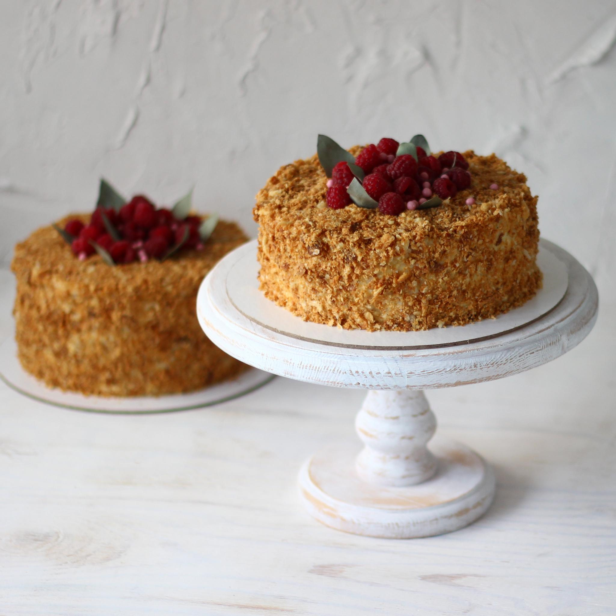 Варианты наполеона и медовика. Кондитер Наталья Ташматова