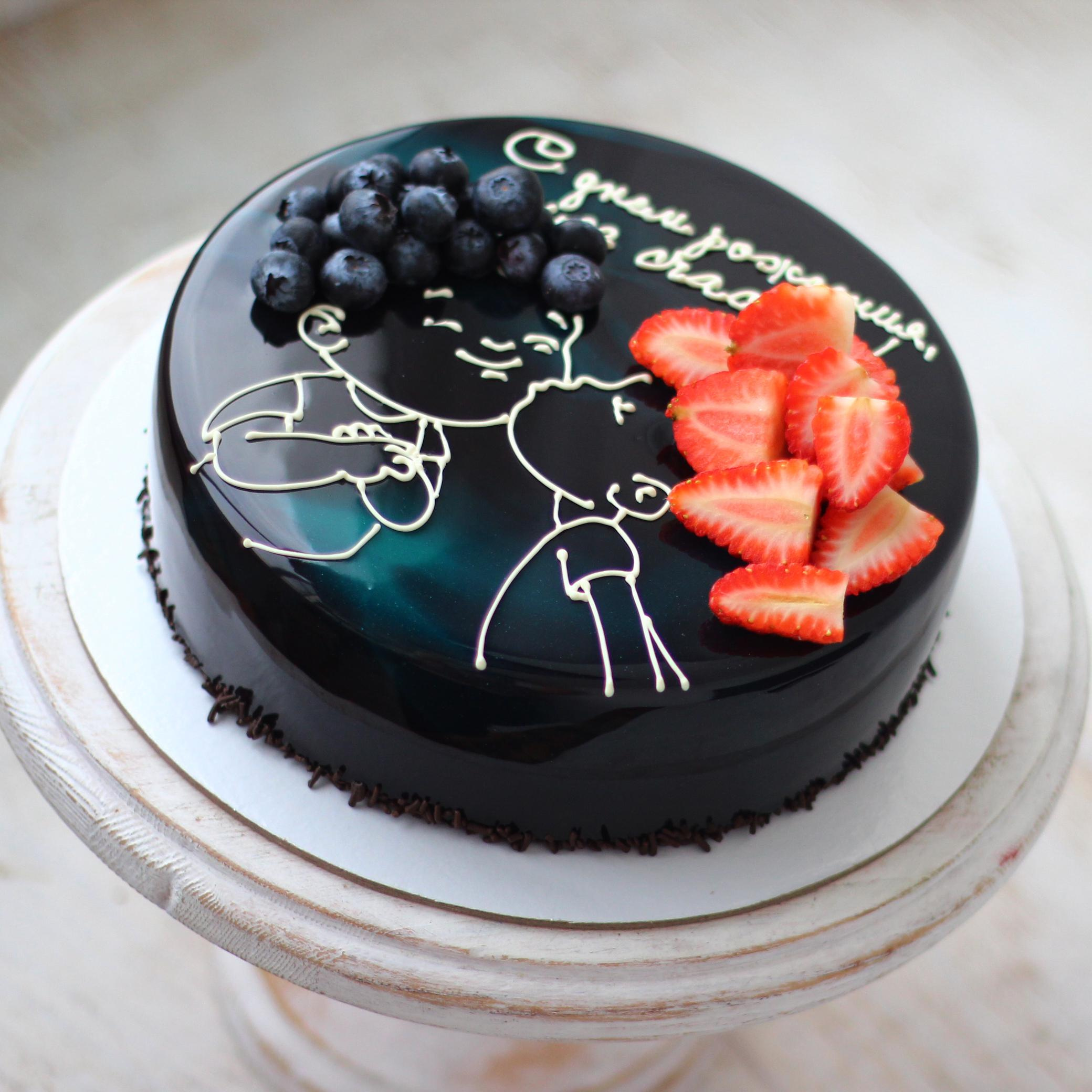 Варианты мужских муссовых тортов. Кондитер Наталья Ташматова