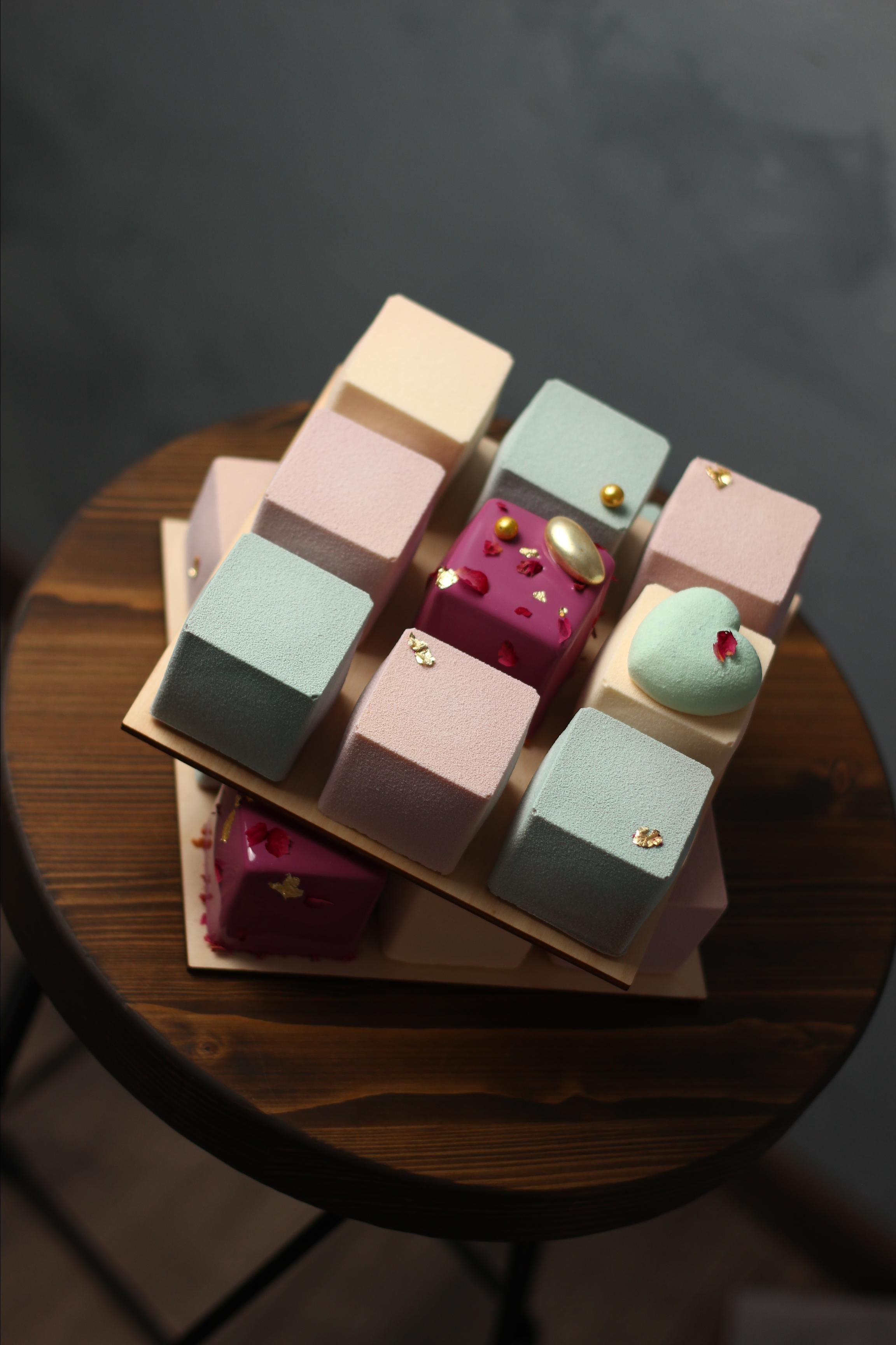 Кубики x2. Кондитер Наталья Ташматова