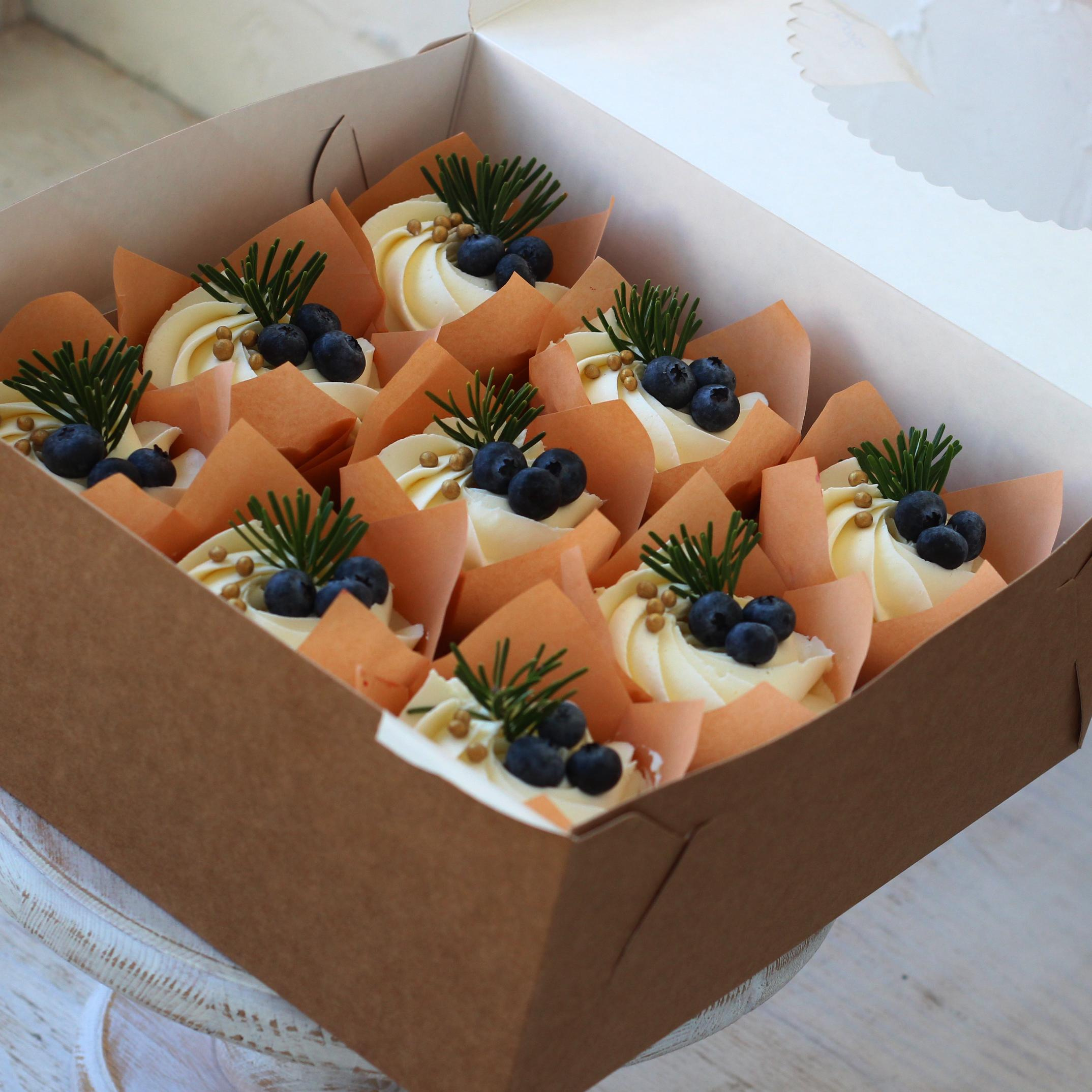 Варианты трайфлов и капкейков. Кондитер Наталья Ташматова