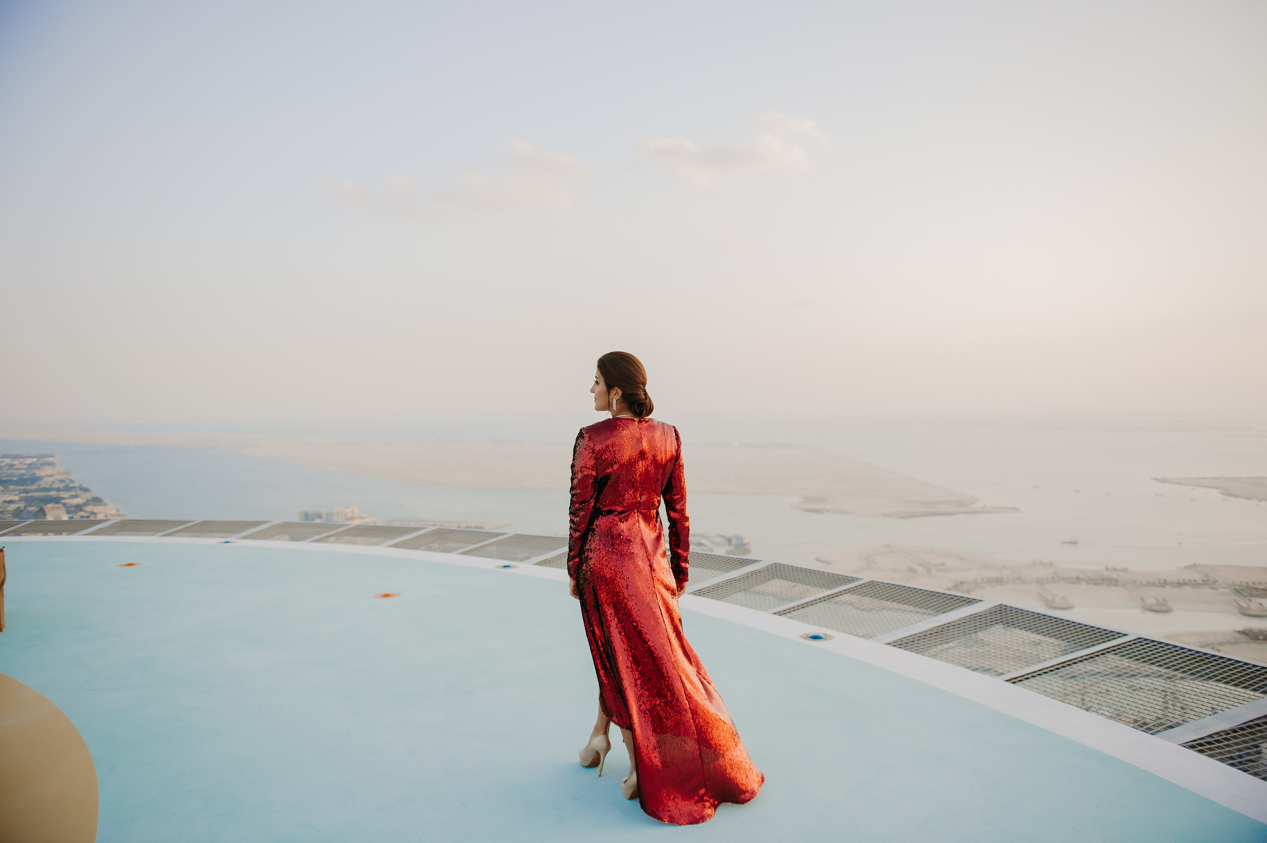 Love Story на высоте (Абу Даби). Фотограф в Москве и Санкт-Петербурге Дарина