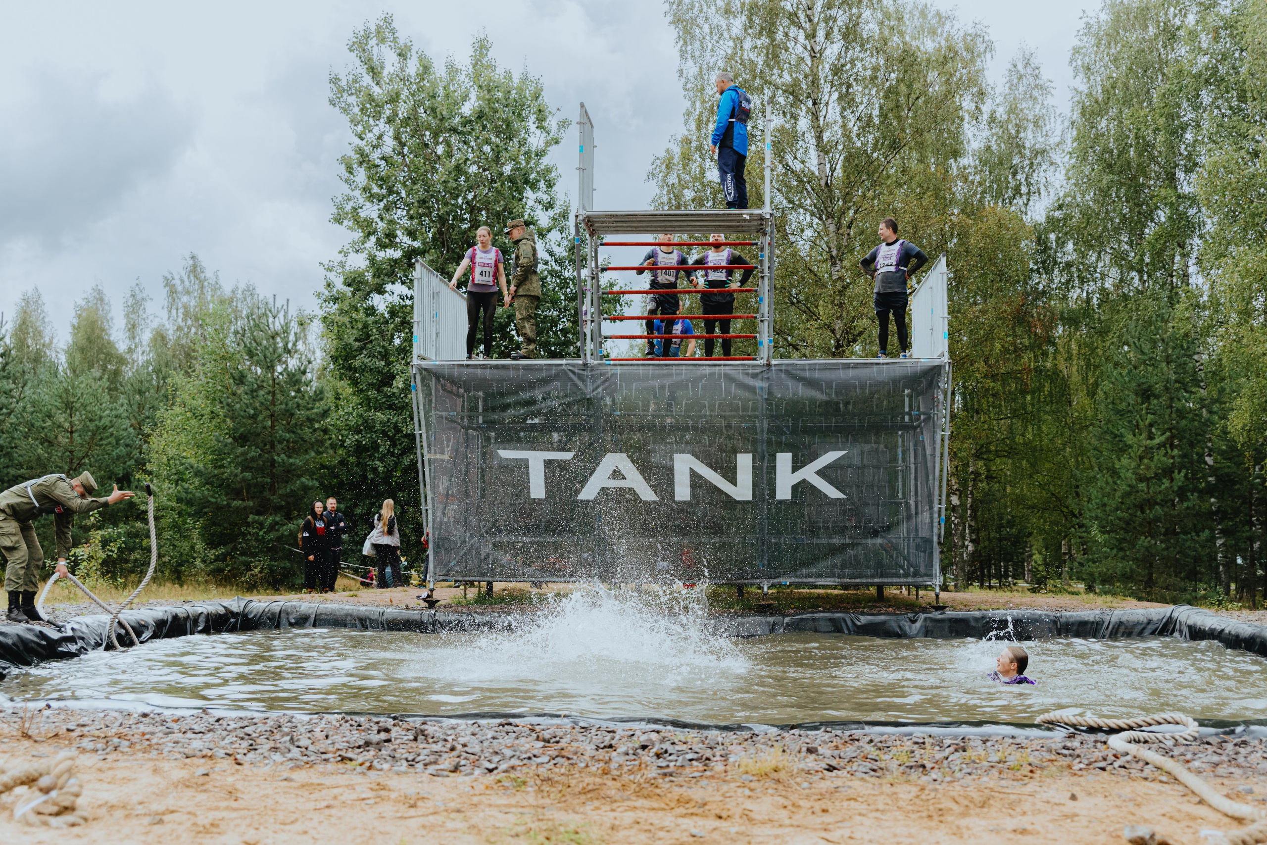 TANK на «Гонке Героев». Фотограф в Москве и Санкт-Петербурге Дарина