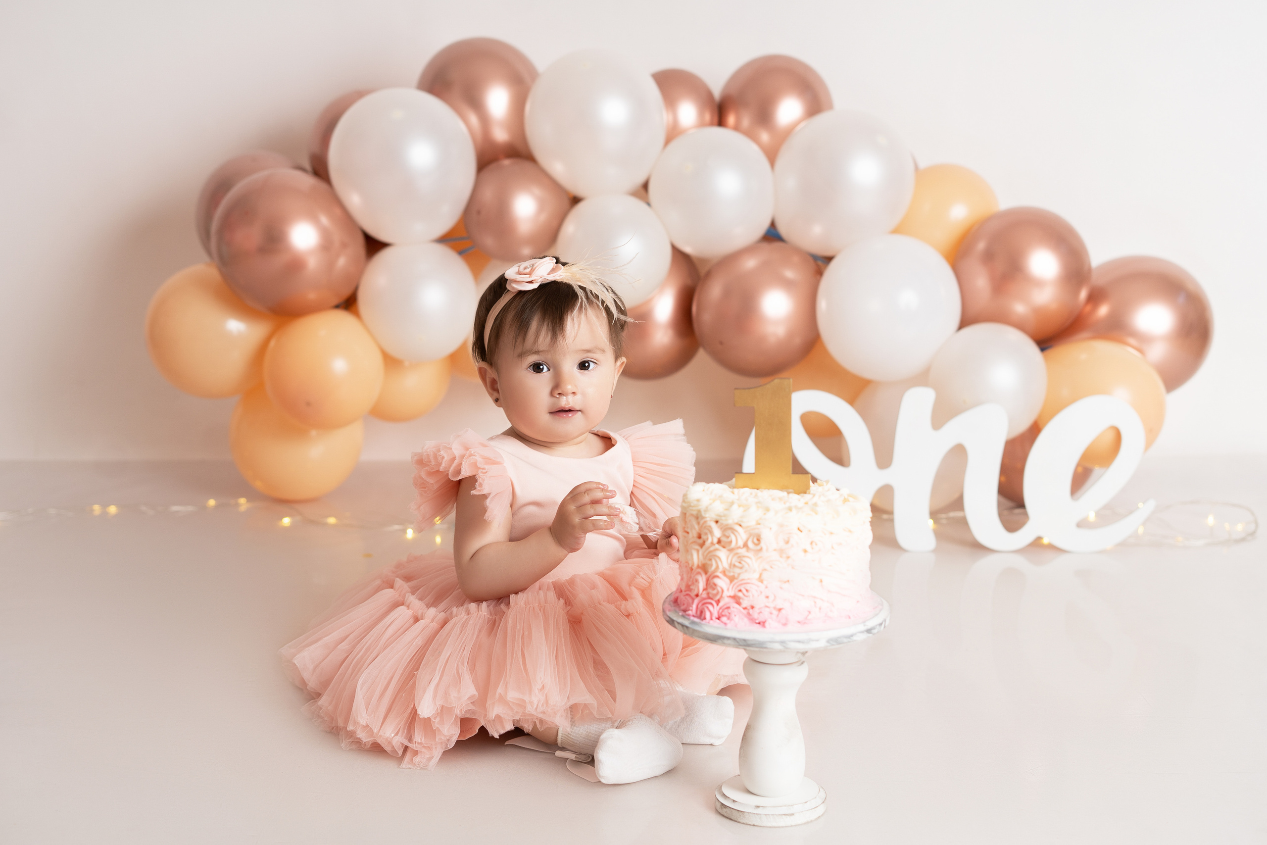 София. Фотограф новорождённых в Минске. Годик под ключ