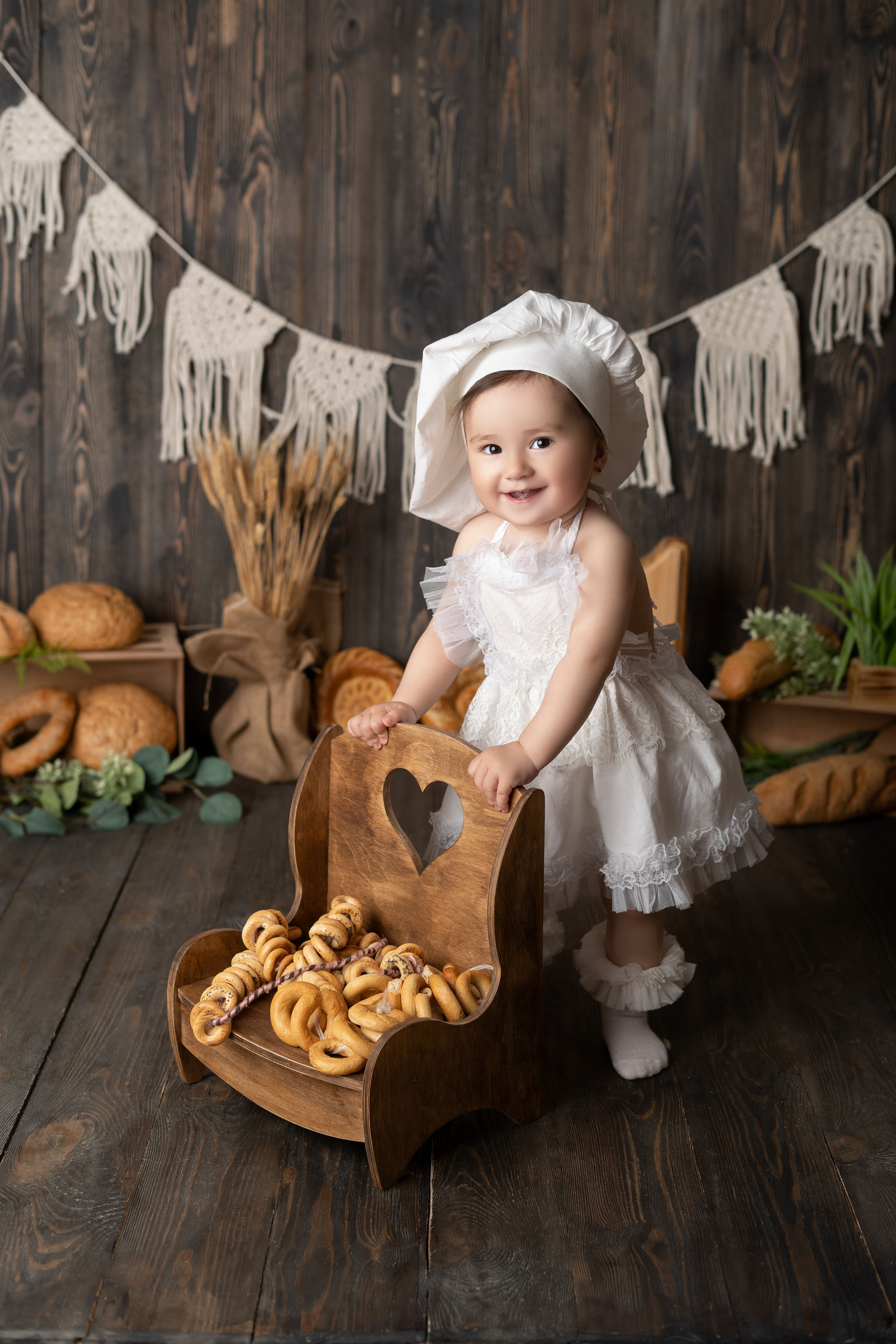 София. Фотограф новорождённых в Минске. Годик под ключ