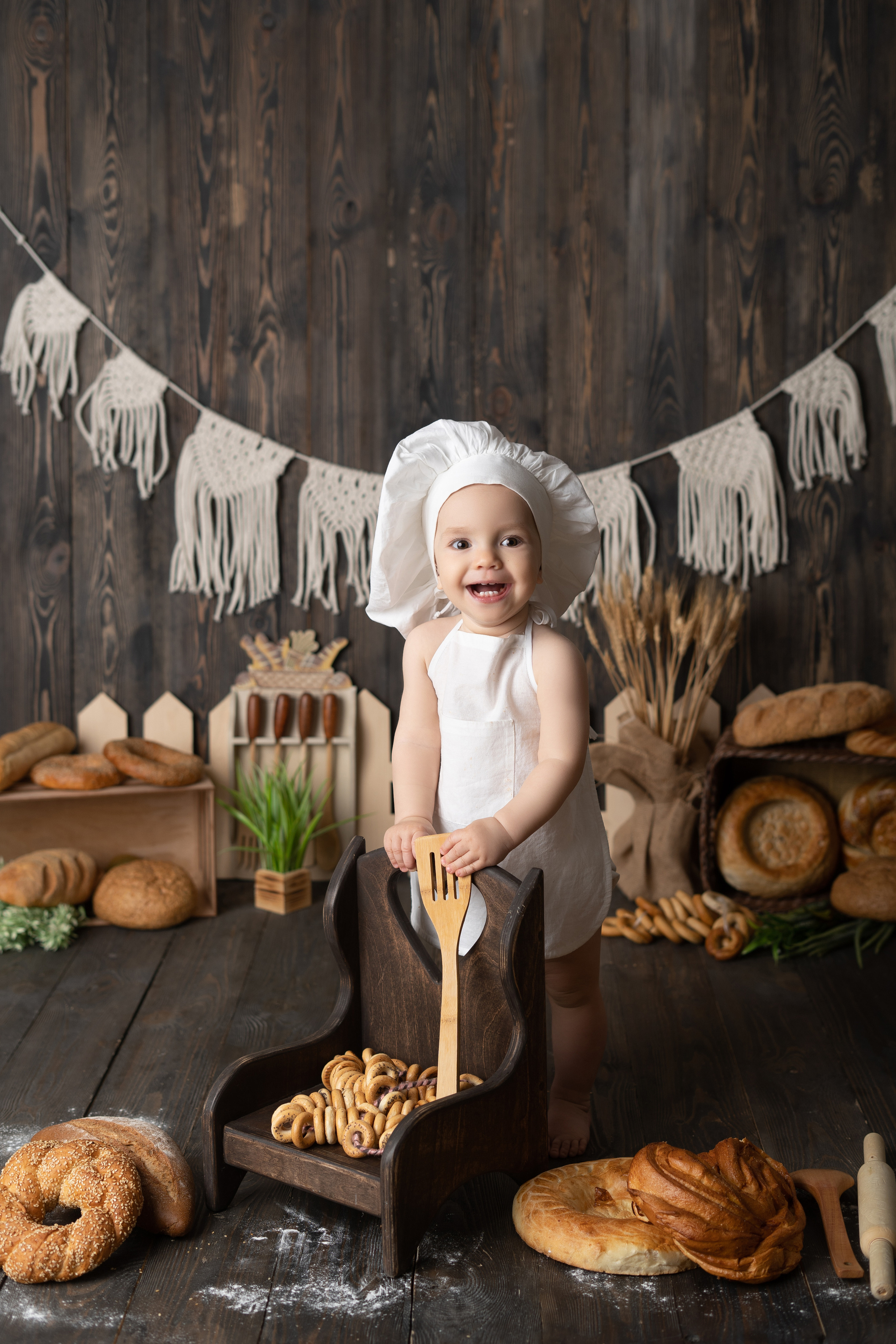 Константин. Фотограф новорождённых в Минске. Годик под ключ