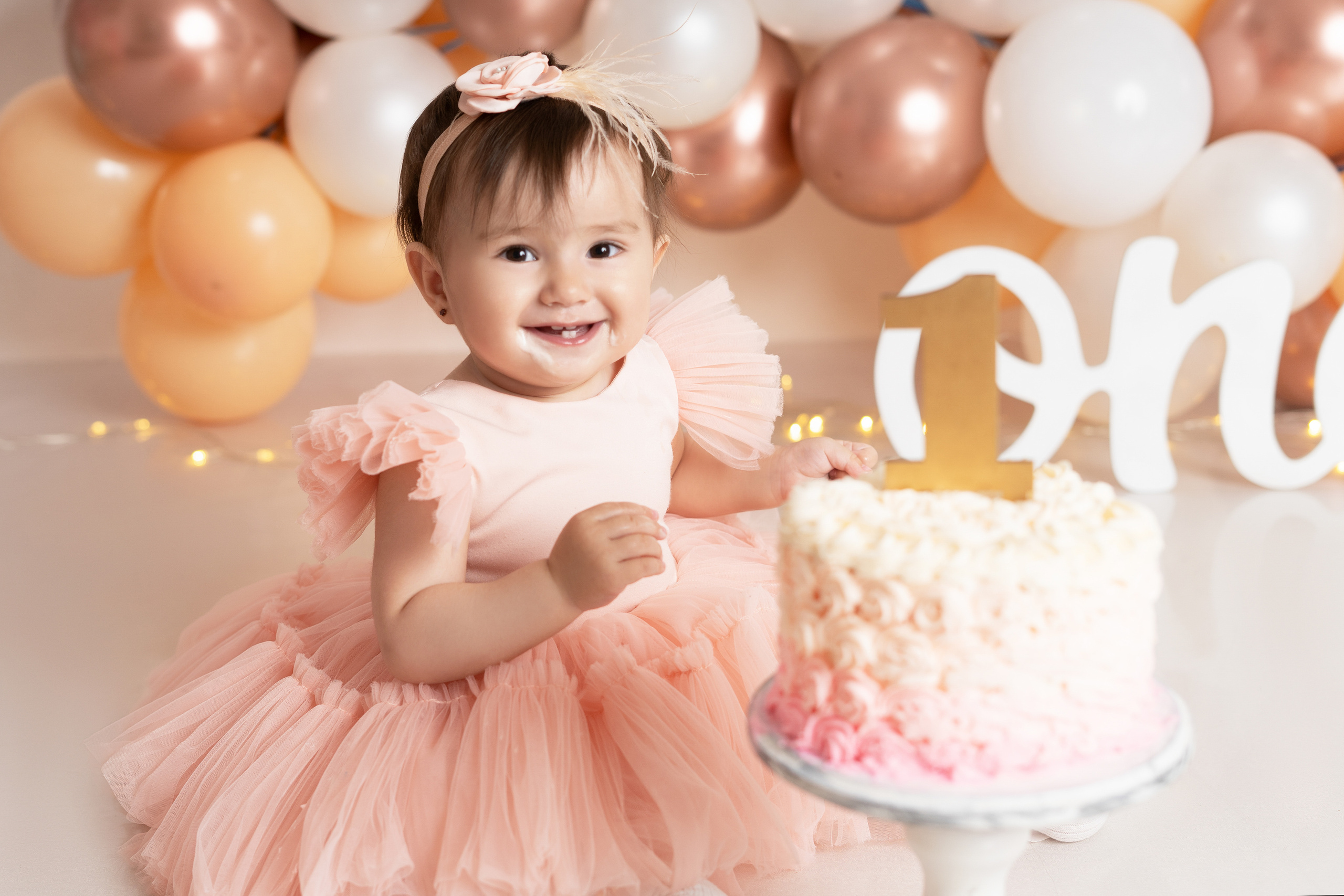 София. Фотограф новорождённых в Минске. Годик под ключ