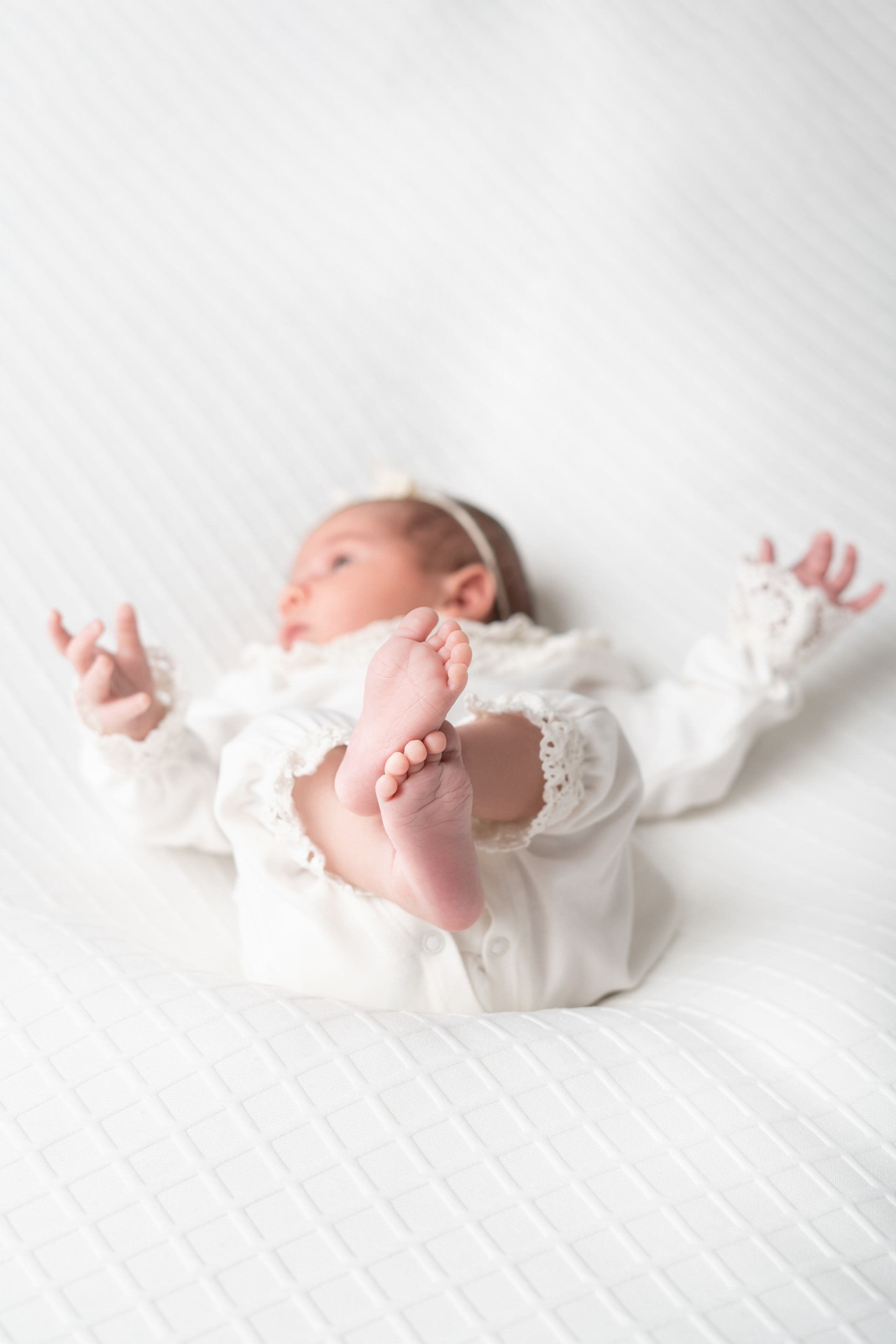 Кария. Фотограф новорождённых в Минске. Годик под ключ